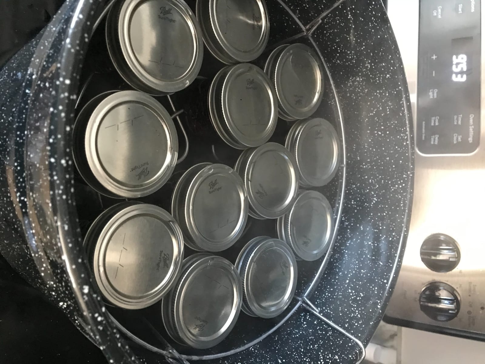 Granite Ware Canning Pot with Rack - 8 Piece Set Enamelware Water bath canner - Canning Starter Kit customer photo 1