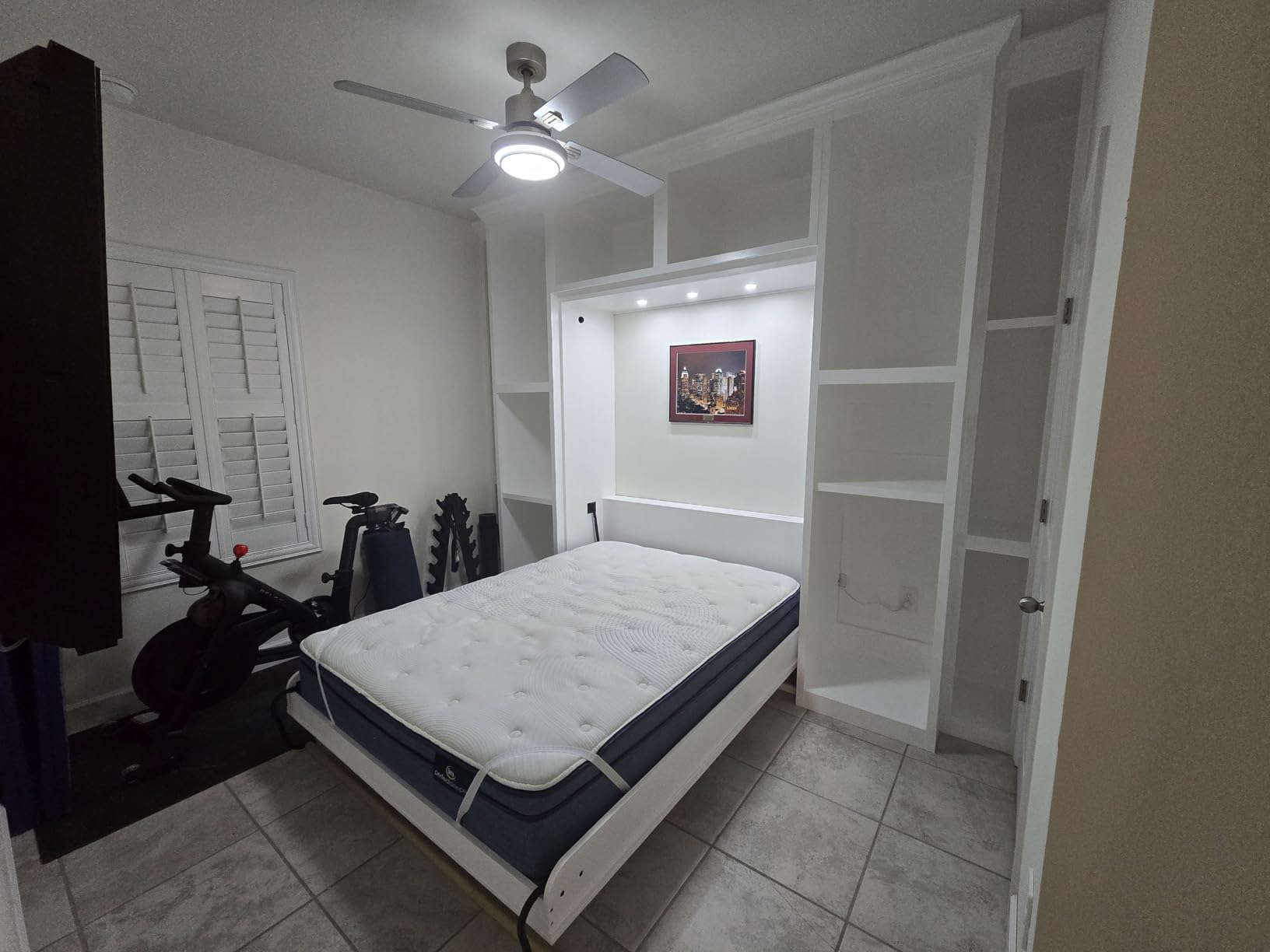 Create-A-Bed Queen Size Deluxe Murphy Bed Kit, Vertical customer photo 1