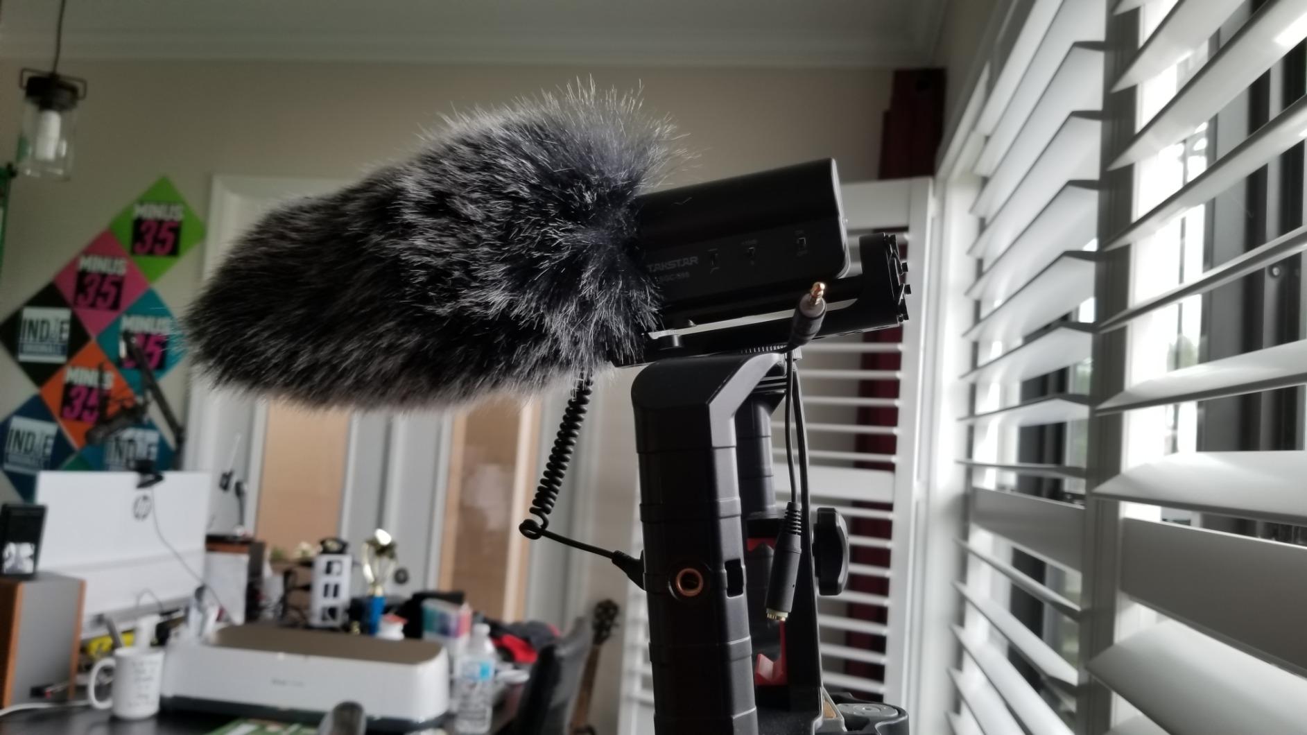 TAKSTAR SGC-598 Interview Microphone for Nikon/Canon Camera/DV Camcorder customer photo 1