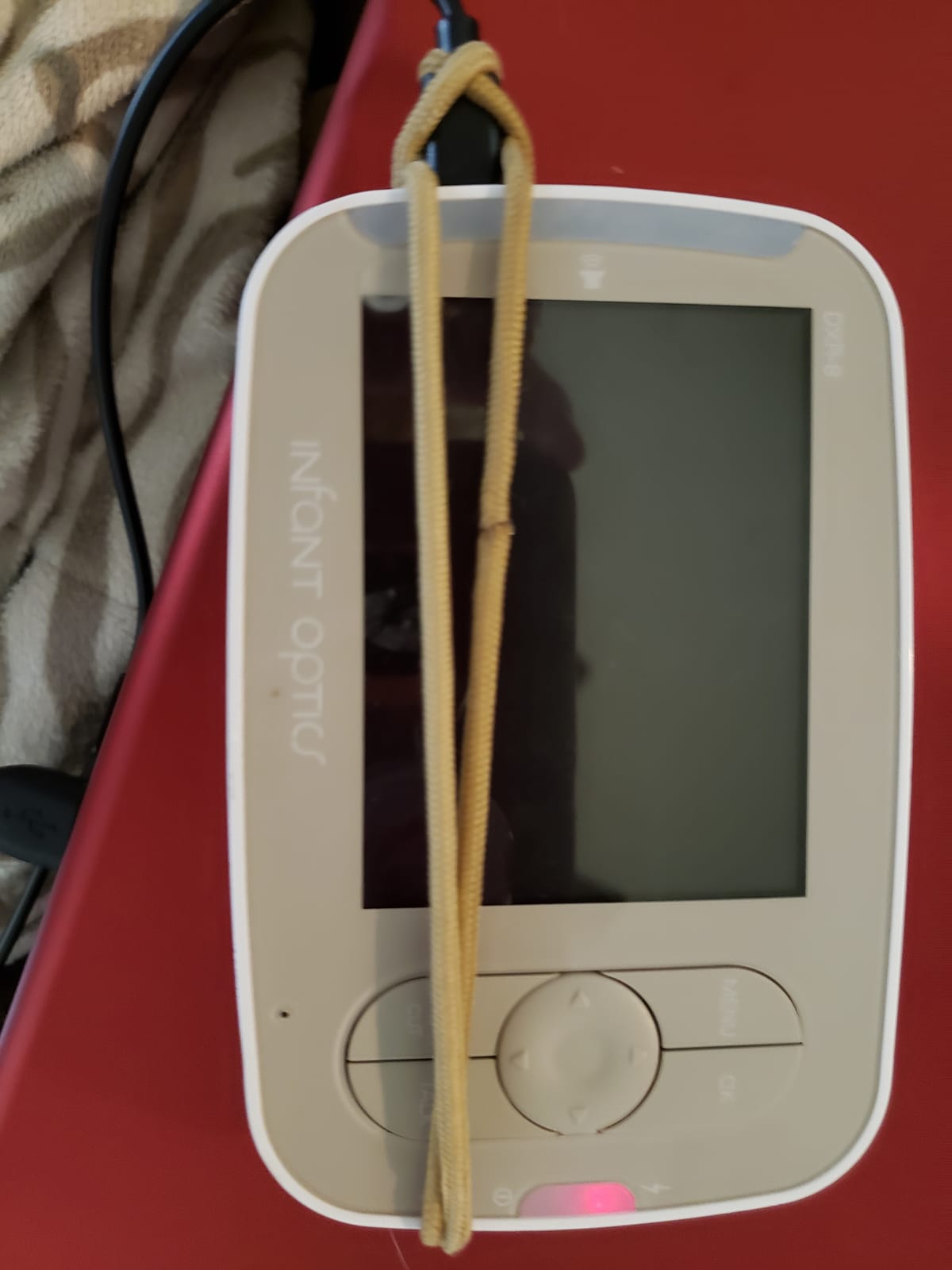 Infant Optics DXR-8 480p Video Baby Monitor, Non-WiFi Hack-Proof FHSS Connection, Interchangeable Lenses, Pan Tilt Zoom, LED Sound Bar, Night Vision, and Two-Way Talk. customer photo 1