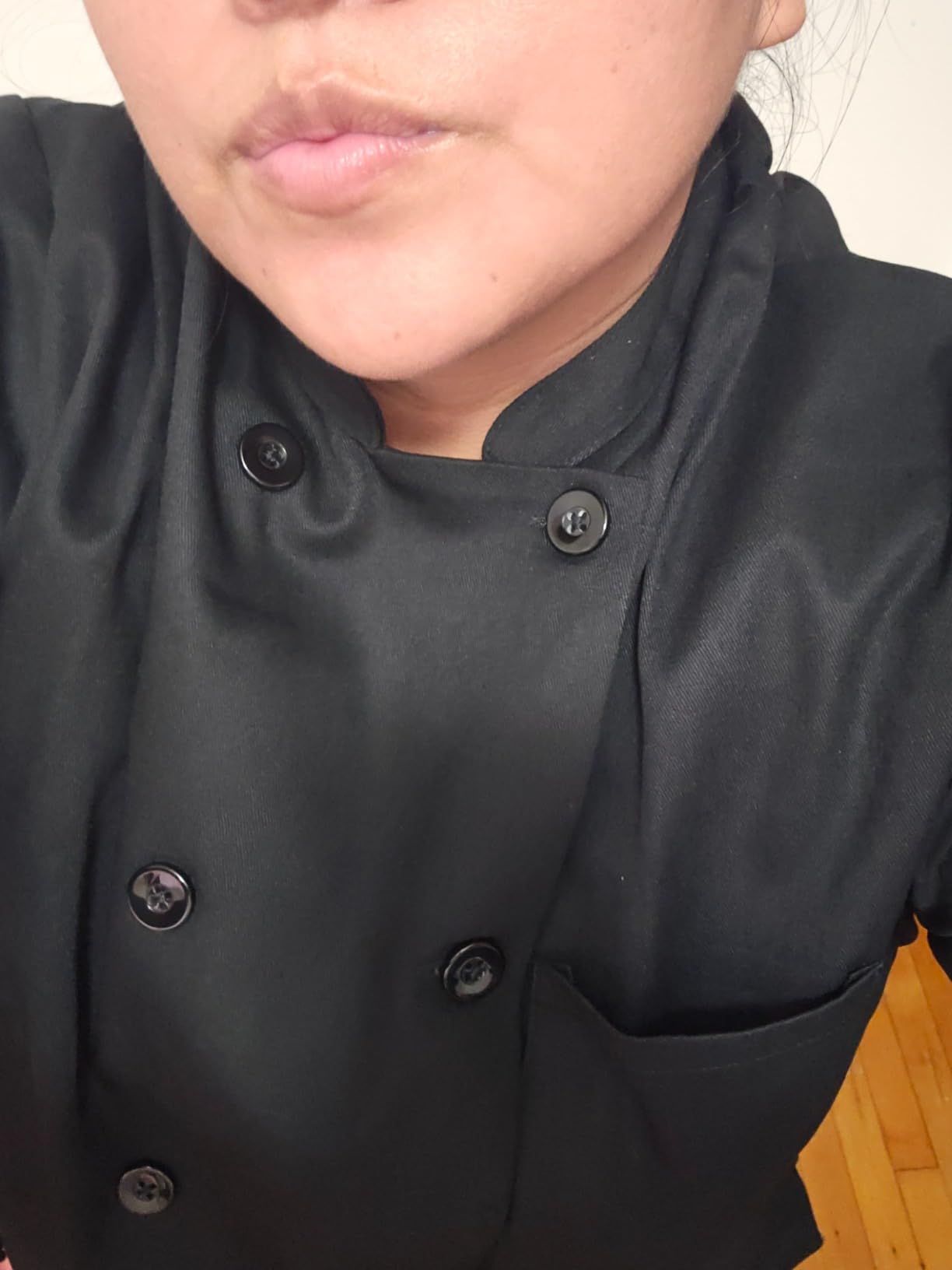 Uncommon Threads Tahoe Short Sleeve Chef Coat Jackets for Women customer photo 1