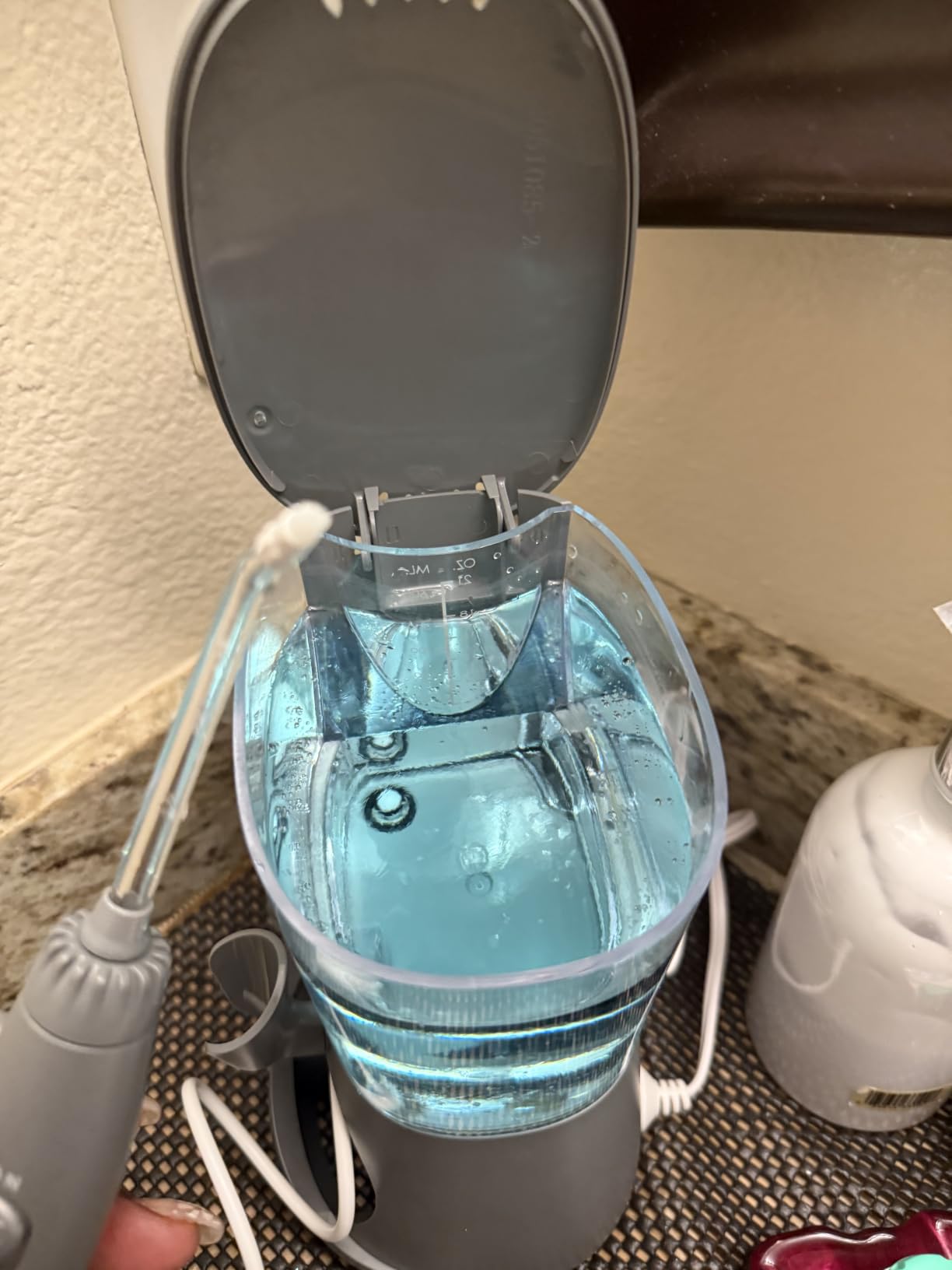 Waterpik Aquarius Countertop Water Flosser with 10 Settings, 7 Tips, White | For Daily Home Gum Health, Dental Braces, Implants, Teeth Cleaning, Multiple Users, ADA Accepted WP-660 Packaging May Vary customer photo 1