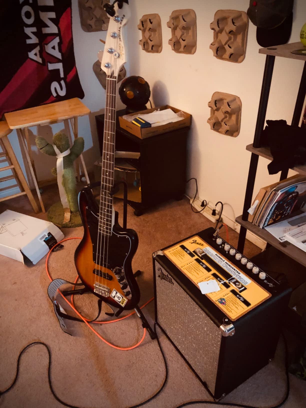 Fender Rumble 40 V3 Bass Amp for Bass Guitar, 40 Watts, with 2-Year Warranty Speaker, with Overdrive Circuit and Mid-Scoop Contour Switch | Overdrive Circuit and Mid-Scoop Contour Switch customer photo 1