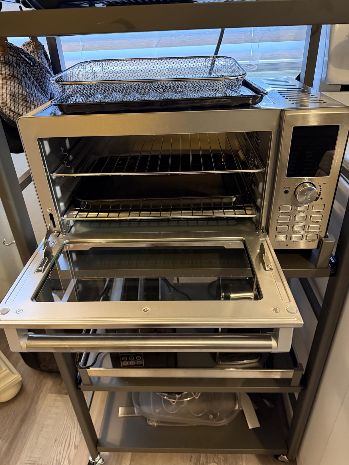 Nuwave Bravo 30 QT Smart Air Fryer Toaster Oven, 2026 New Convection System customer photo 1