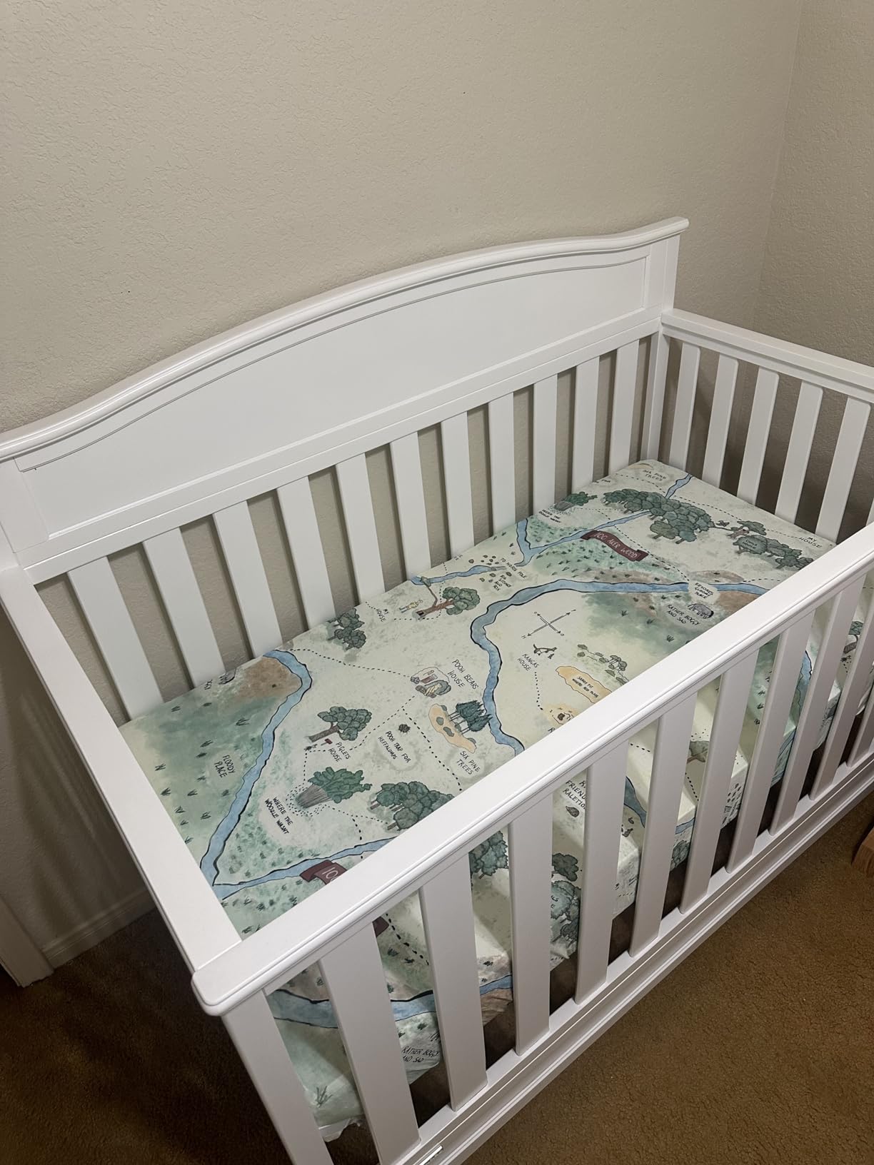 Delta Children Emery 4-in-1 Convertible Baby Crib - Greenguard Gold Certified, White customer photo 1