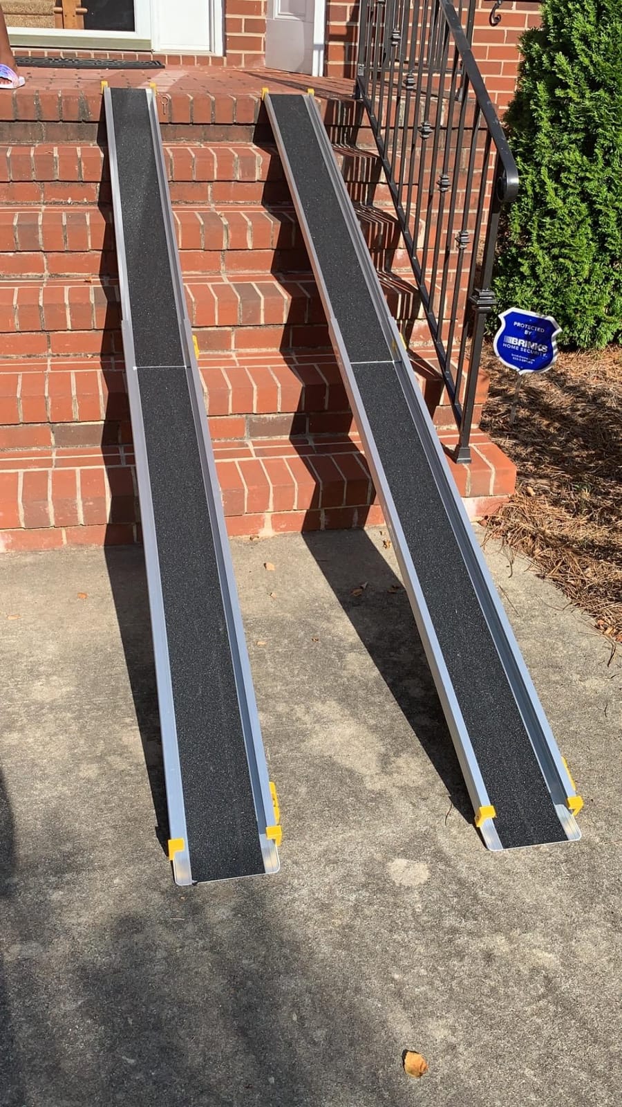 5.5' / 10' Portable Wheelchair Ramps, Telescoping, 600 lb, Silver Spring customer photo 1