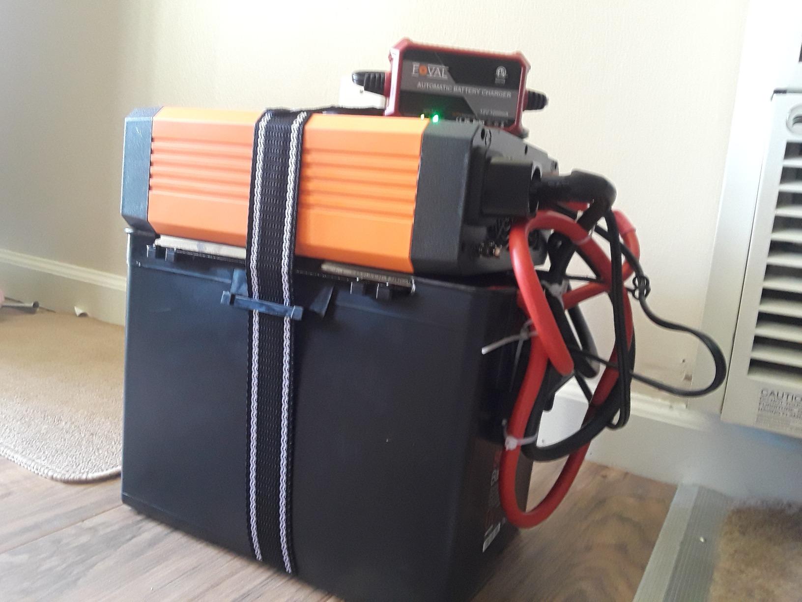 ExpertPower EXP33-12V 33Ah SLA AGM Battery for Solar Energy Storage, UPS, Trailer, Security System, Mobility Scooter, Small Marine Battery Backup, Rechargeable 12V Batteries Lead Acid, M6 customer photo 2