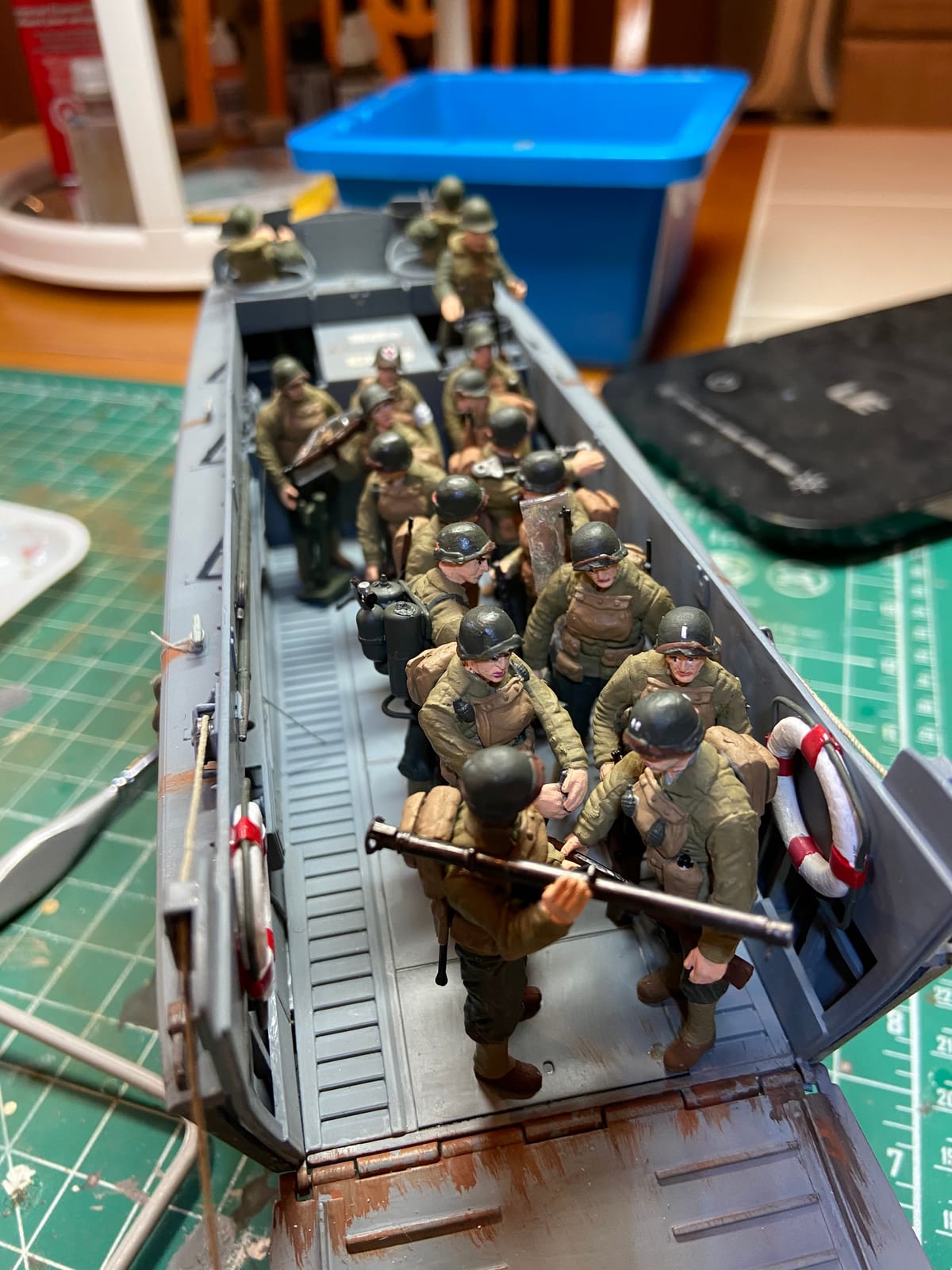 Italeri Models Lcvp with U.S. Infantry D-Day Series Boat Model Building Kits customer photo 1