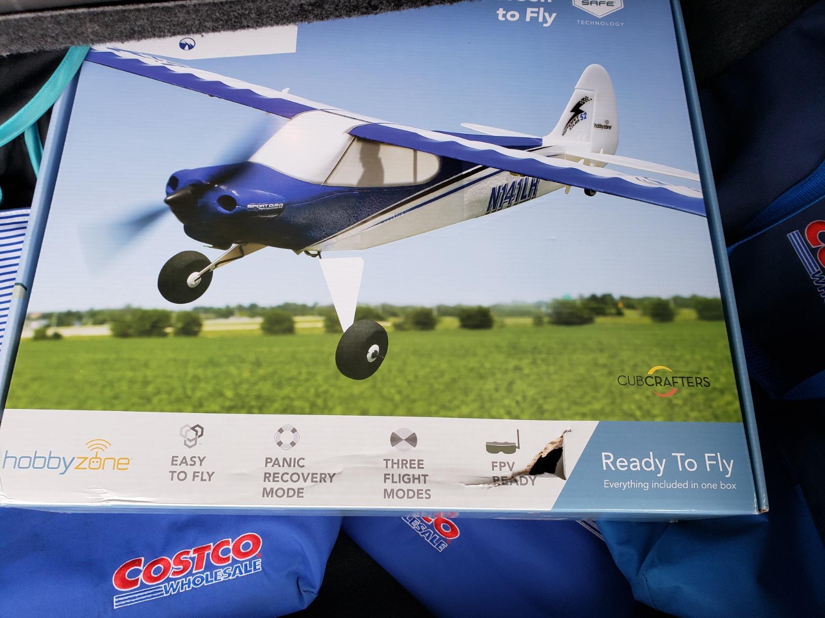 HobbyZone Sport Cub S RC Airplane RTF with SAFE Technology (Includes 6-CH 2.4GHz Transmitter | 150mAh 3.7V LiPo Battery | USB Charger), HBZ4400,Blue customer photo 2