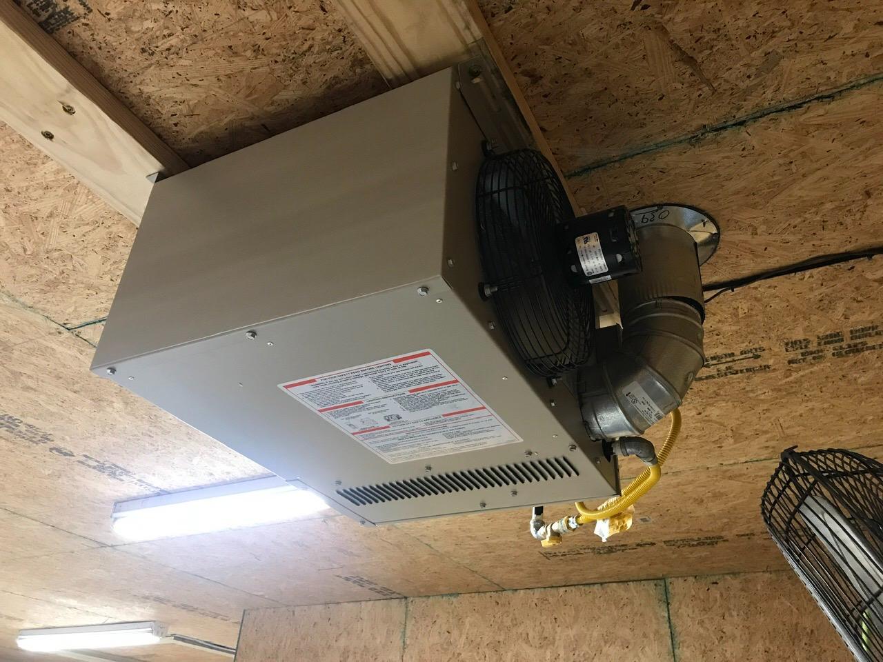 Mr. Heater 50,000 BTU Forced-Air Unit Heater (Propane or Natural Gas) customer photo 1