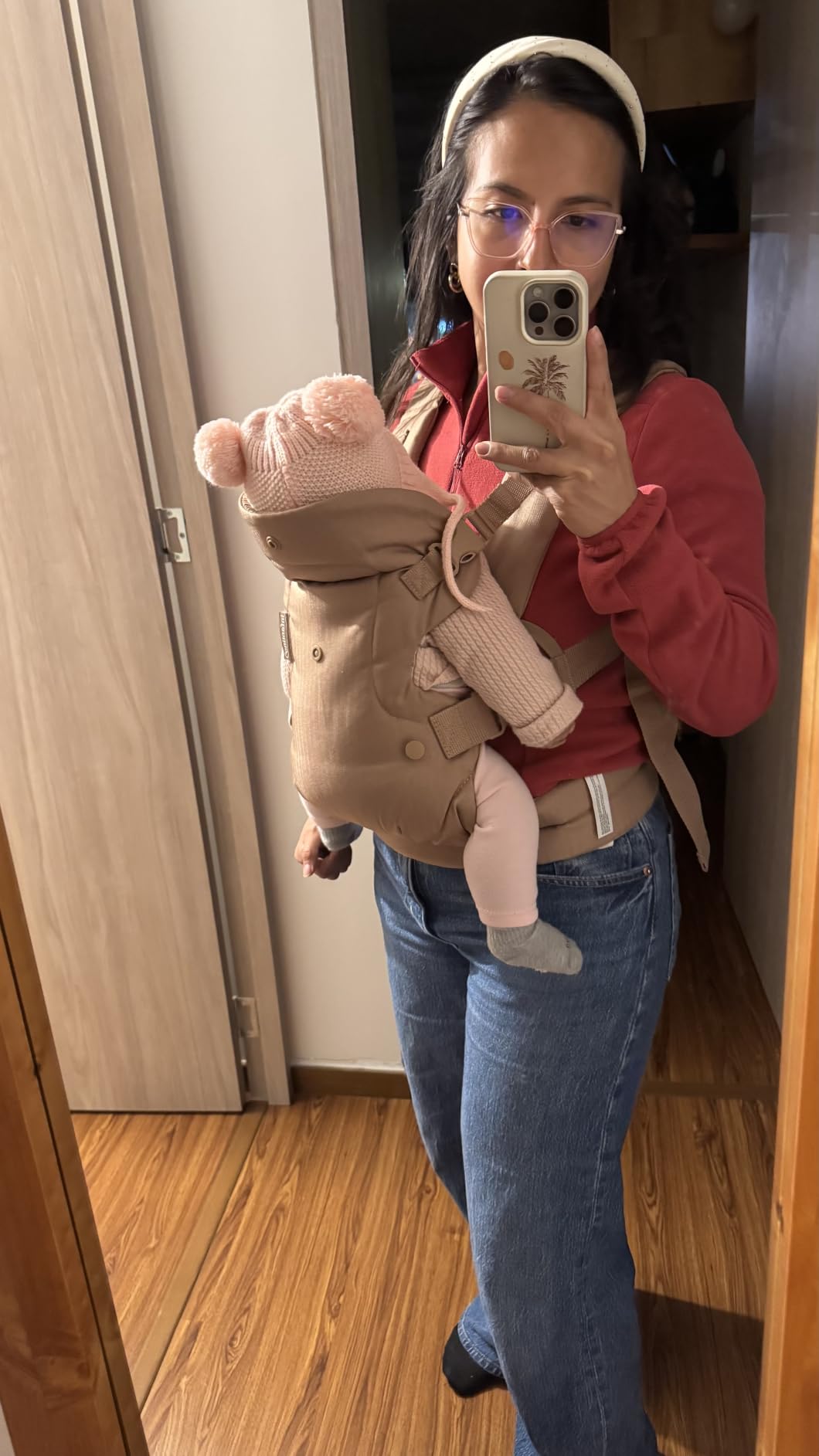 Infantino Flip 4-in-1 Baby Carrier Convertible Ergonomic, Gray customer photo 2