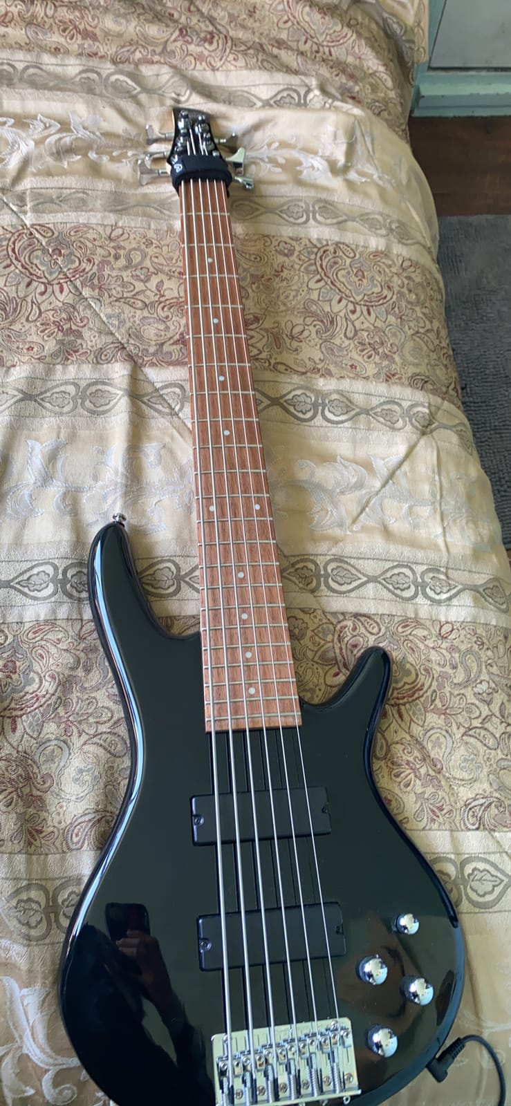 Ibanez GSR206SMNGT - Spalted Maple Top Natural Grey Burst customer photo 1