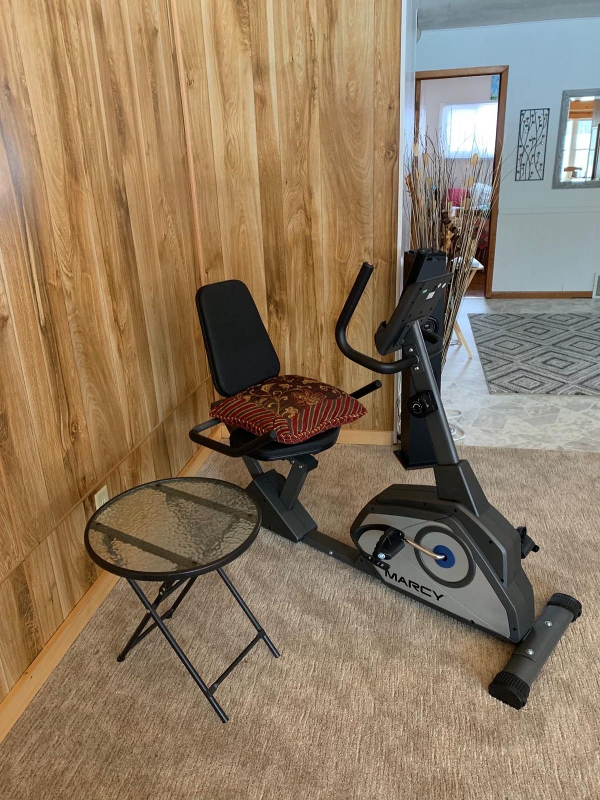 Marcy Magnetic Recumbent Exercise Bike with 8 Resistance Levels customer photo 2