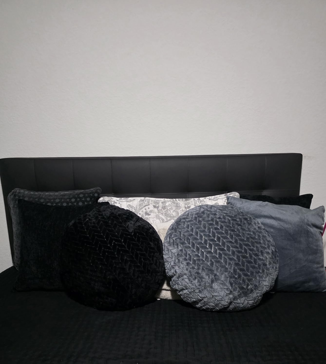 Modway Lily Tufted Faux Leather Upholstered Full Headboard in Brown customer photo 1