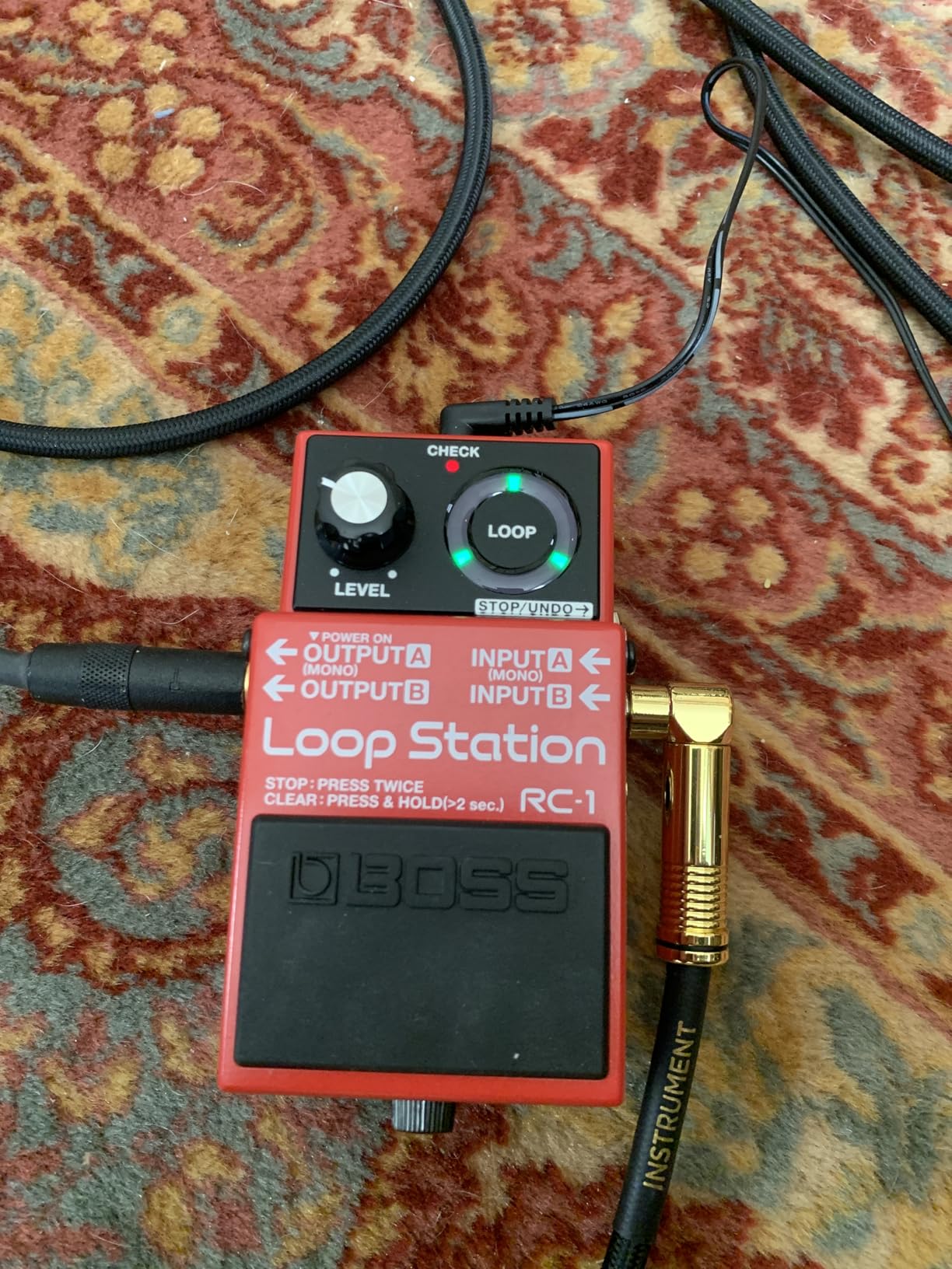 BOSS RC-1 Loop Station Pedal customer photo 2