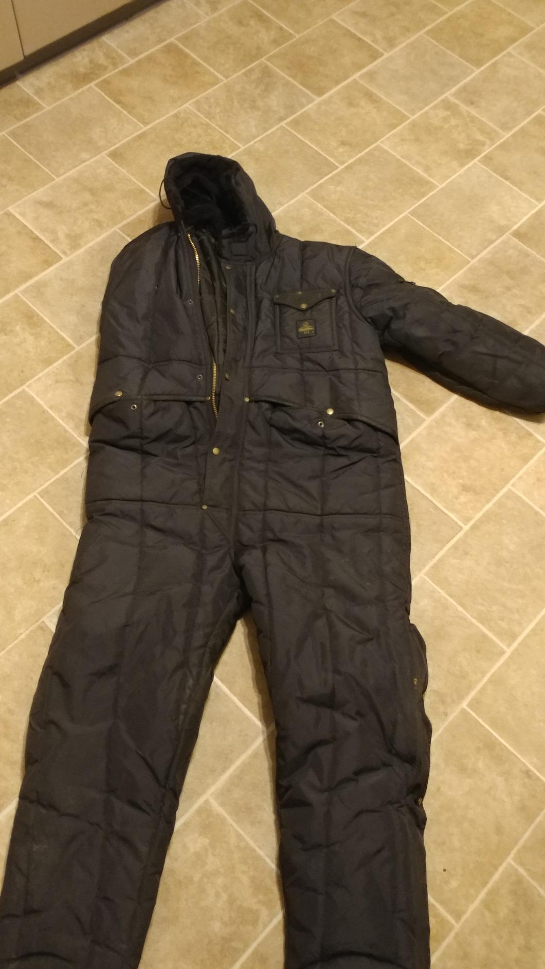 RefrigiWear Men's Iron-tuff Coveralls With Hood customer photo 1