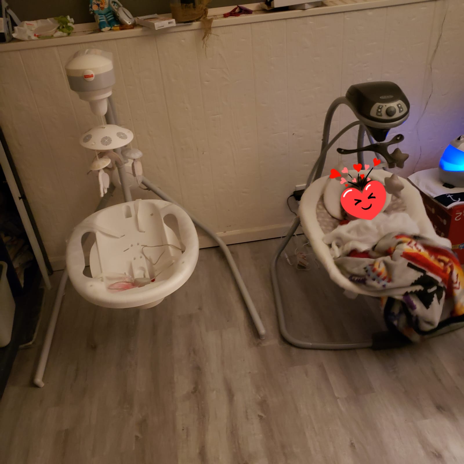 Graco Simple Sway Portable Baby Swing, Abbington customer photo 1