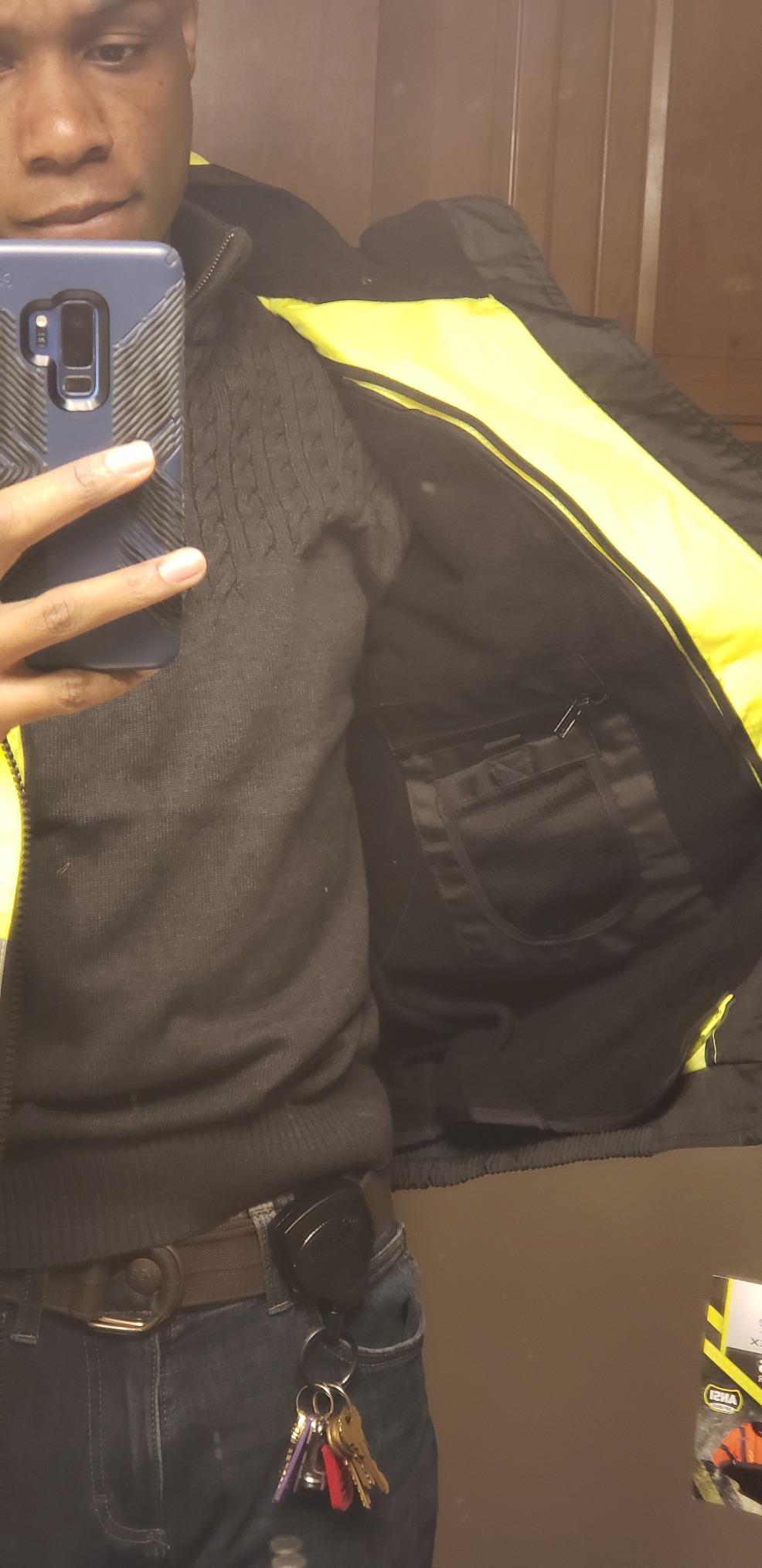 Pyramex RJ31 Series Waterproof Bomber Safety Jacket With Fleece customer photo 2