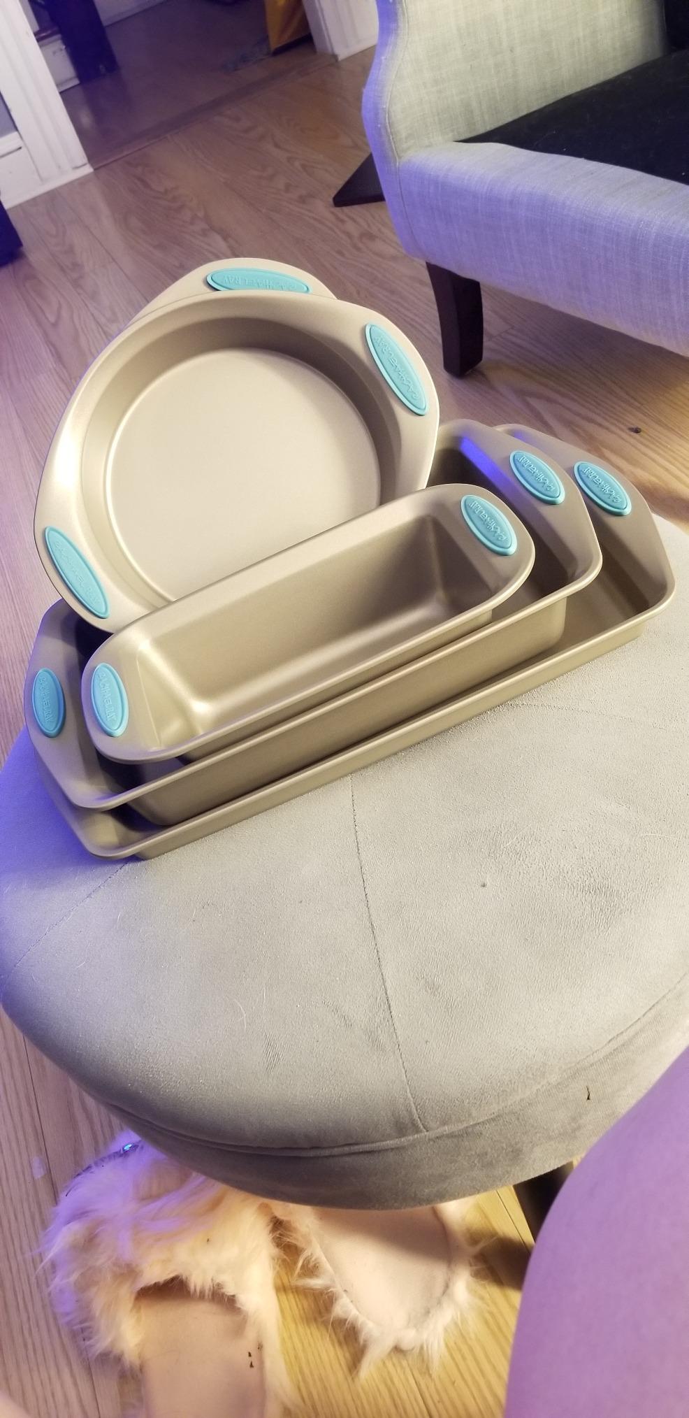 Rachael Ray Cucina Nonstick Bakeware Baking Pans Set, Baking Set 10-Piece customer photo 1
