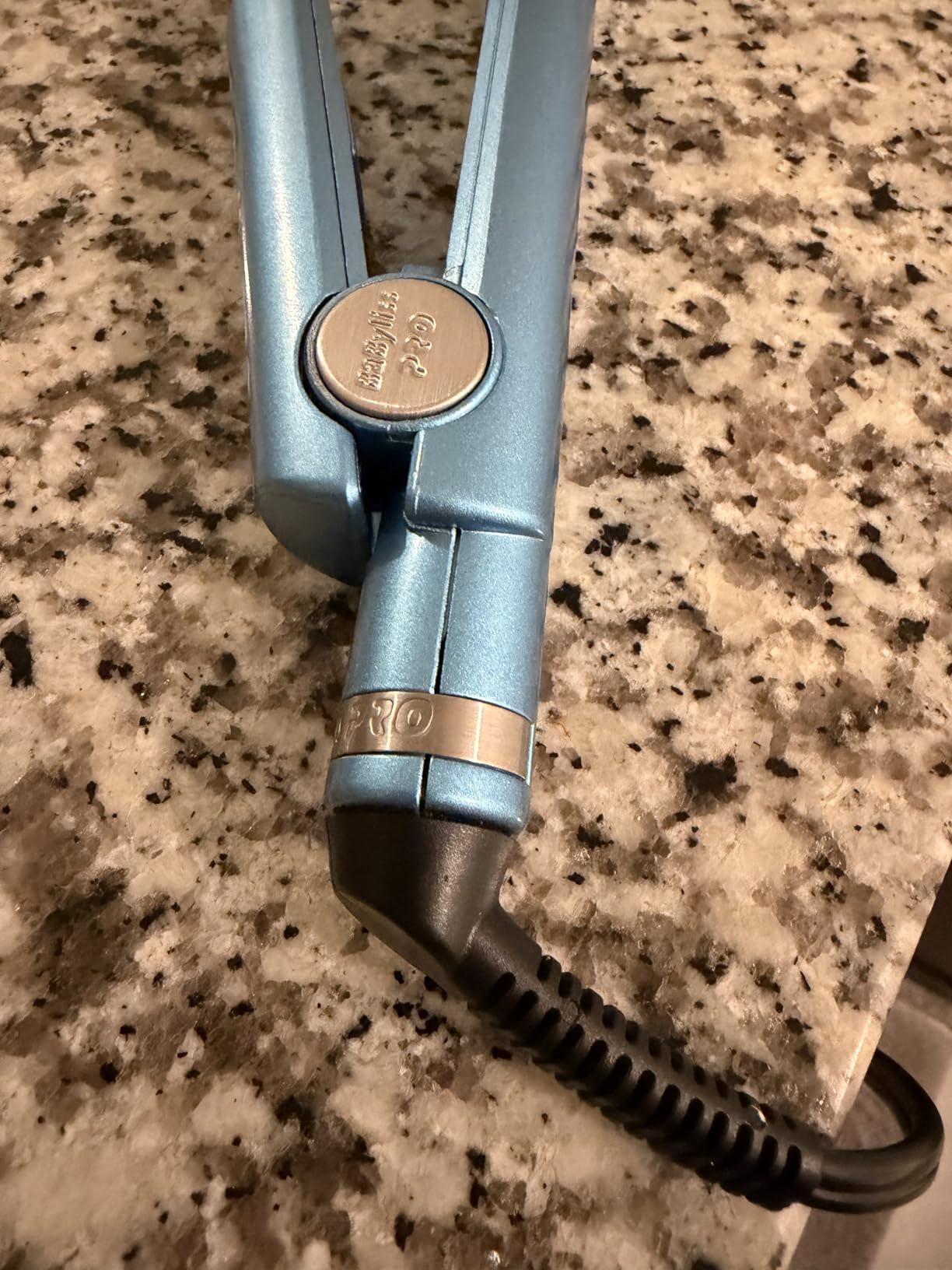 BaBylissPRO Nano Titanium Flat Iron Hair Straightener, Digital Flat Iron for Pro Salon Results, Styling Tool for All Hair Types customer photo 1