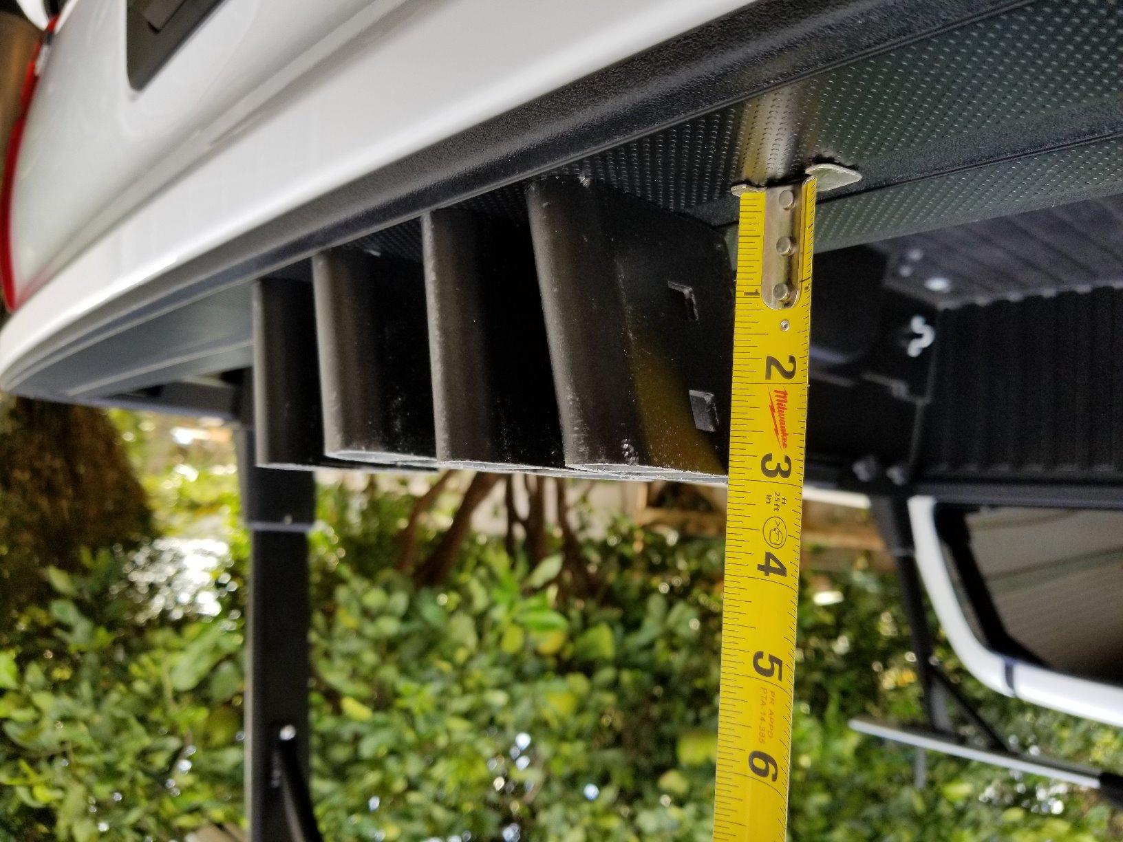 Rola 59799 Haul-Your-Might Truck Bed Cargo Rack, 800 lbs. Capacity, Compatible with Toyota Tundra, Tacoma, and Nissan Titan Bedrail Systems customer photo 2