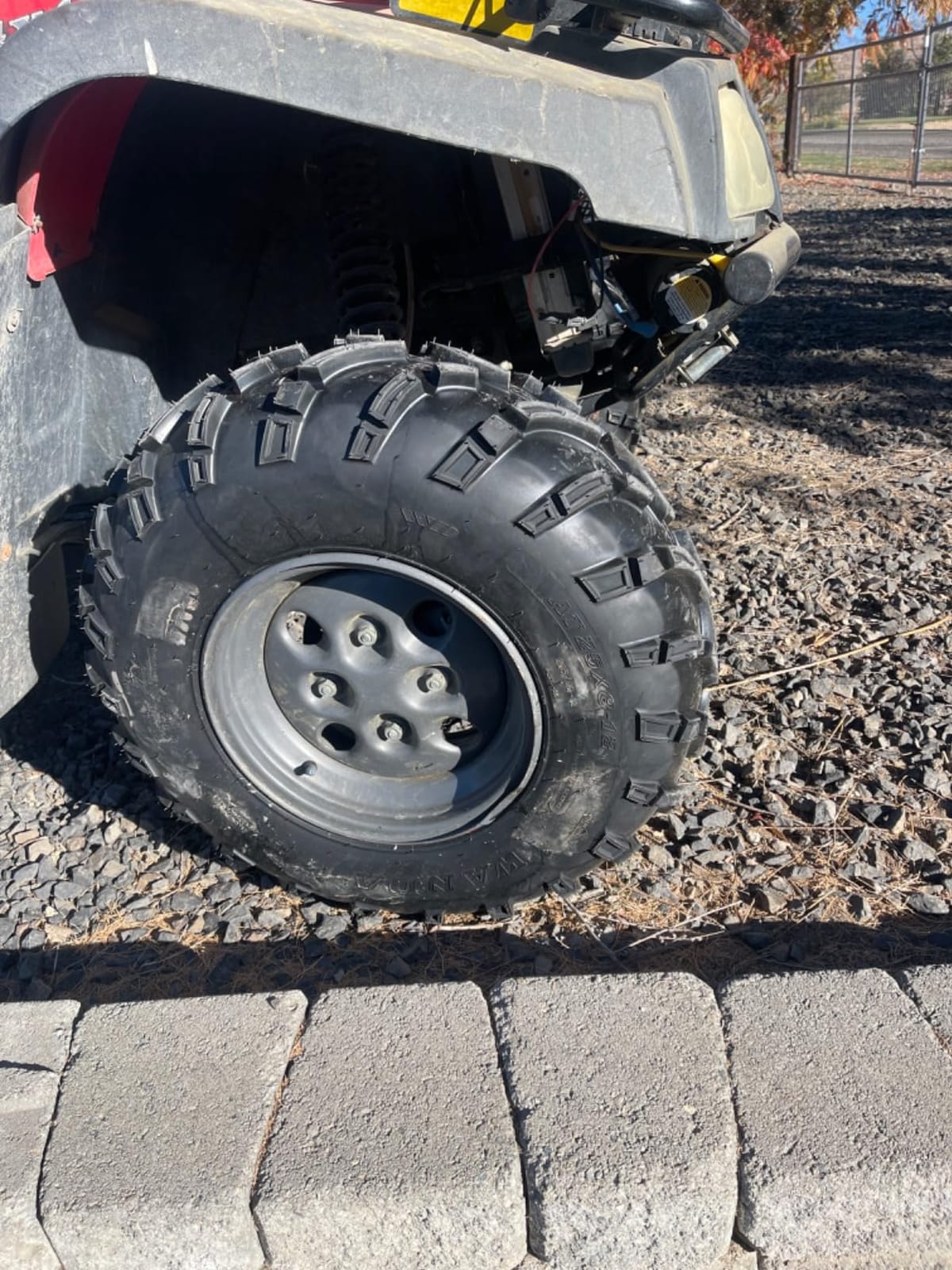 WANDA Set4 ATV/UTV Tires 25x8-12 Front & 25x10-12 Rear 6PR P373-10243/10244 customer photo 1