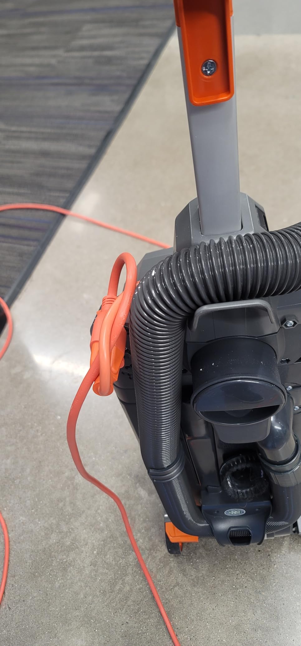 Hoover HushTone Commercial Vacuum Cleaner, 15 Inch, Bagged Upright Vac customer photo 2