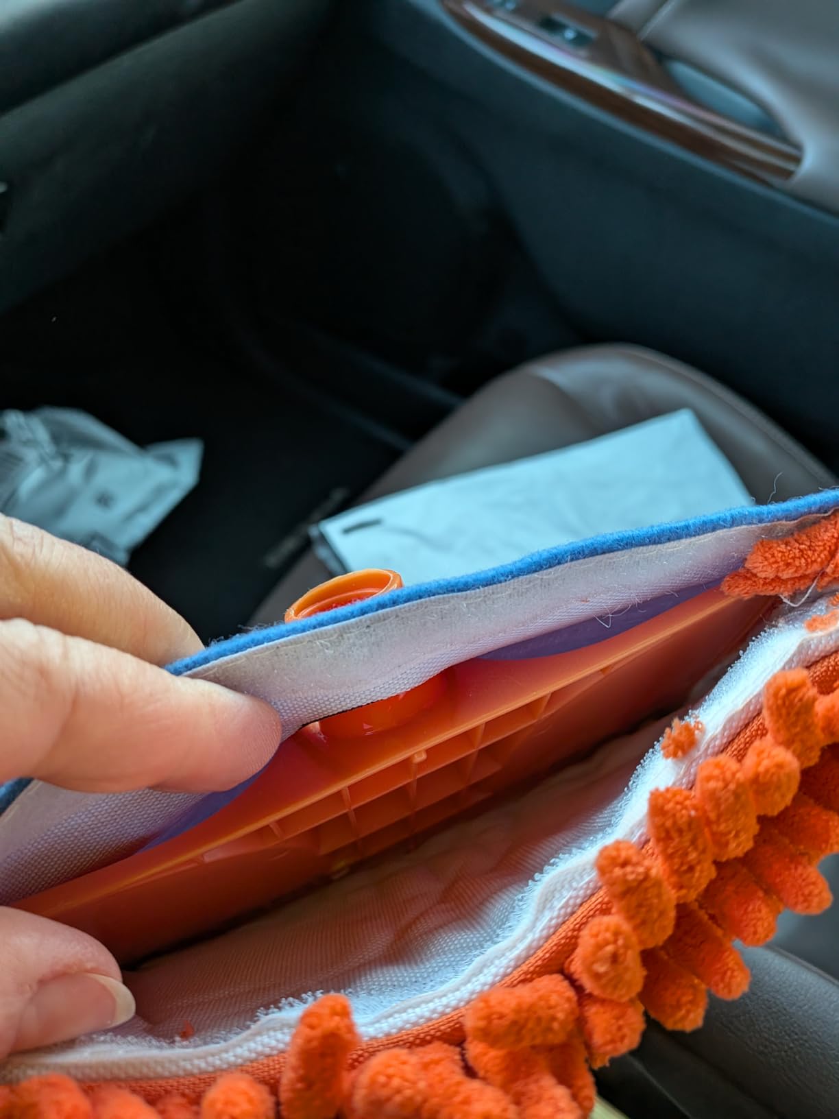 Chomp! Microfiber Gutter Cleaner Tool: Ultimate Gutter Cleaning Smop for All Types of Rain Gutters, Siding and Metal Trim - Instantly Clean Black Streaks, Mold, Mildew, Algae, Dirt and More customer photo 2