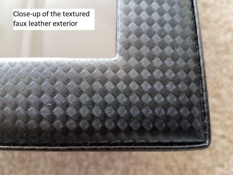 Glenor Co Watch Box for Men - 12 Slot Luxury Carbon Fiber Design Display Case, Large Holder, Metal Buckle - Black customer photo 2