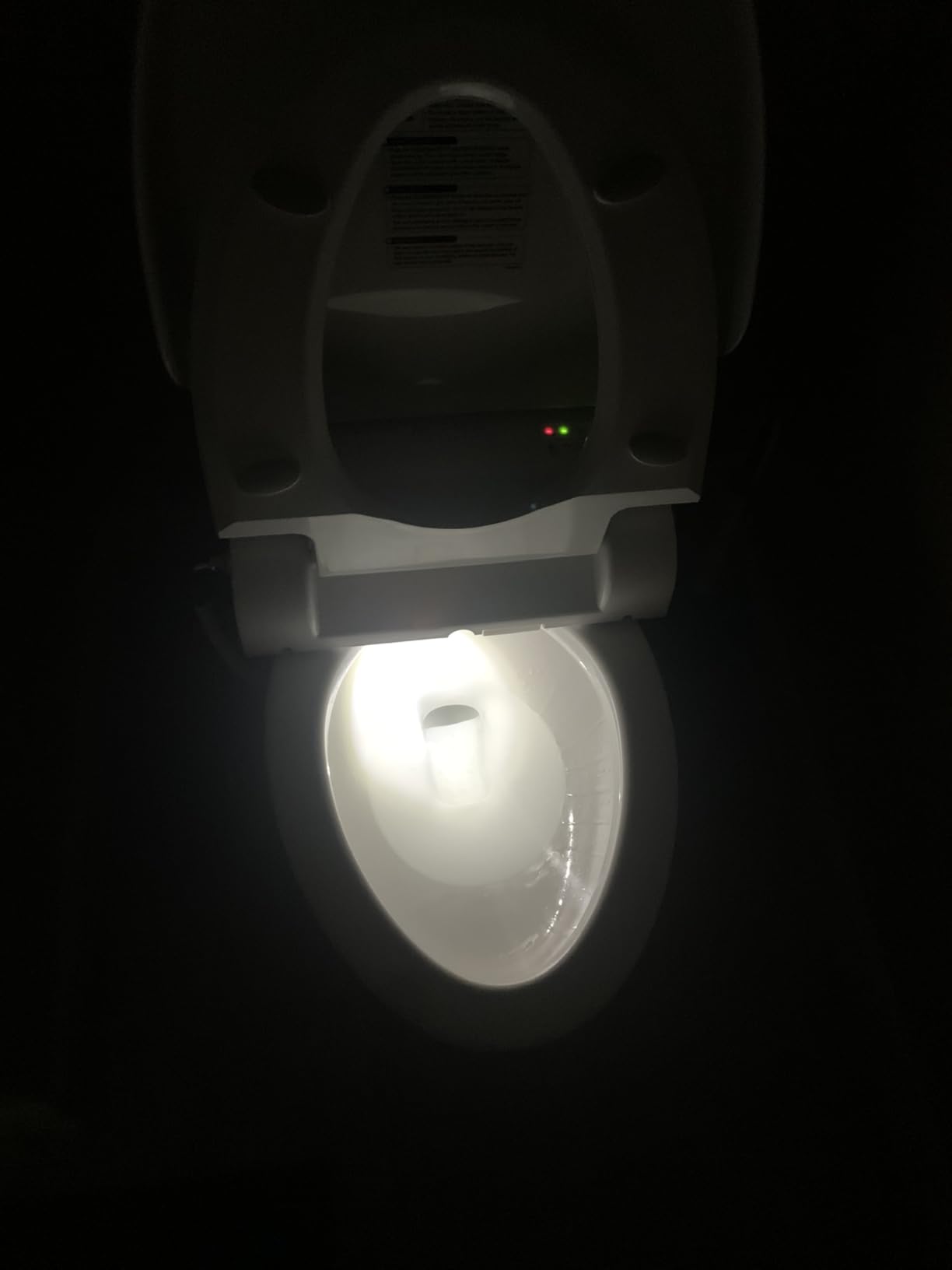 ALPHA BIDET JX2 Elongated Bidet Toilet Seat, White, Endless Warm Water, *NEW* Bowl Mist, LED Light, Quiet Operation, Wireless Remote, Stainless Steel Nozzle, Sittable Lid, 3 Year Warranty customer photo 2