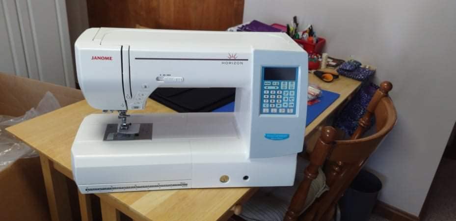 Janome Memory Craft Horizon 8200QCP Special Edition Sewing Machine customer photo 1