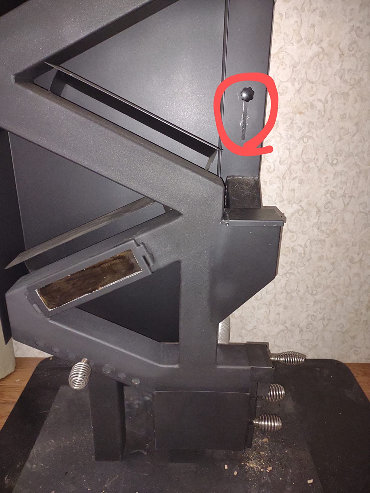 US Stove GW1949 Wiseway Non-Electric Pellet Stove customer photo 1