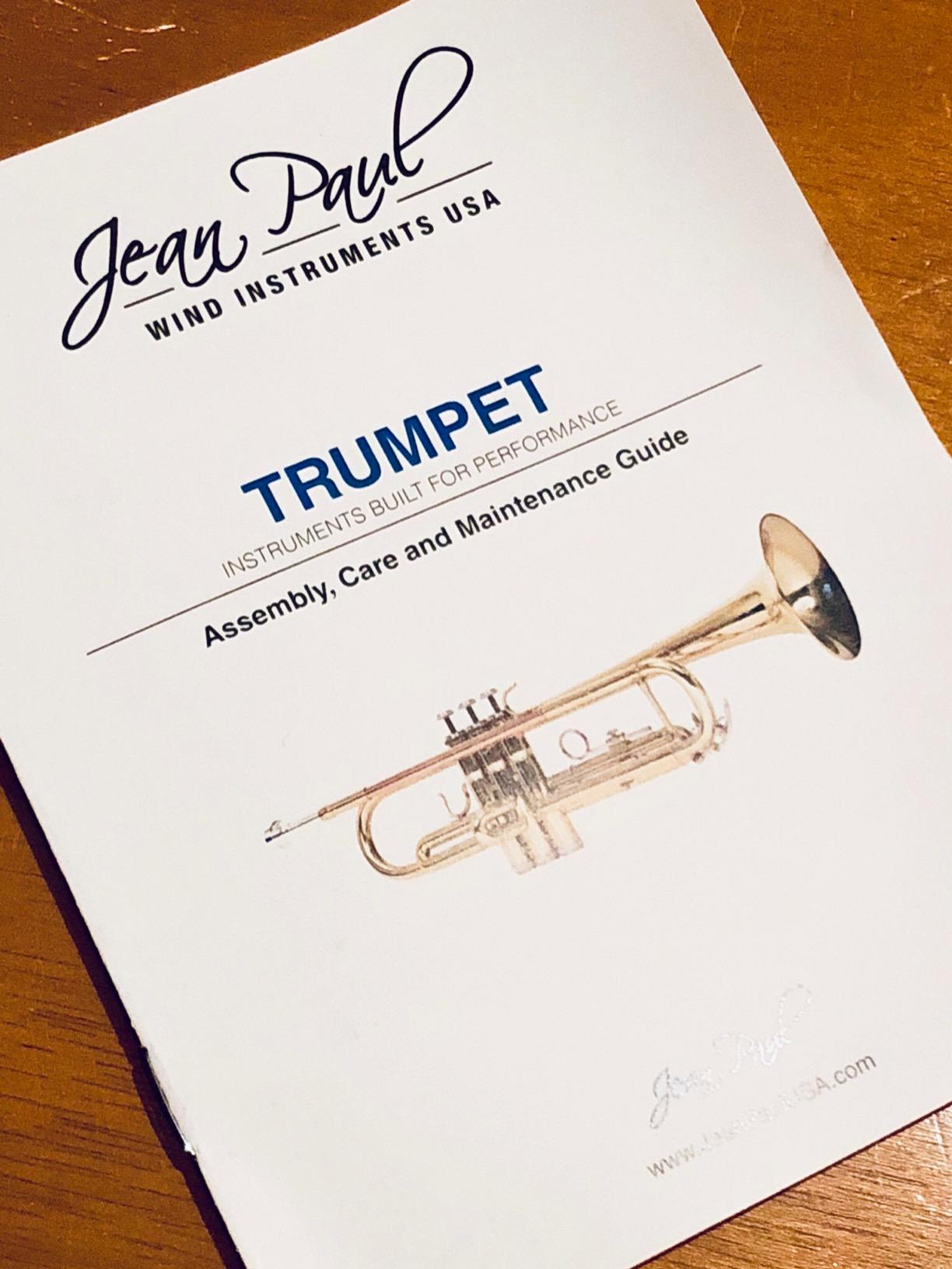 Jean Paul TR-430 Intermediate Bb Trumpet, Rose Brass Leadpipe customer photo 1