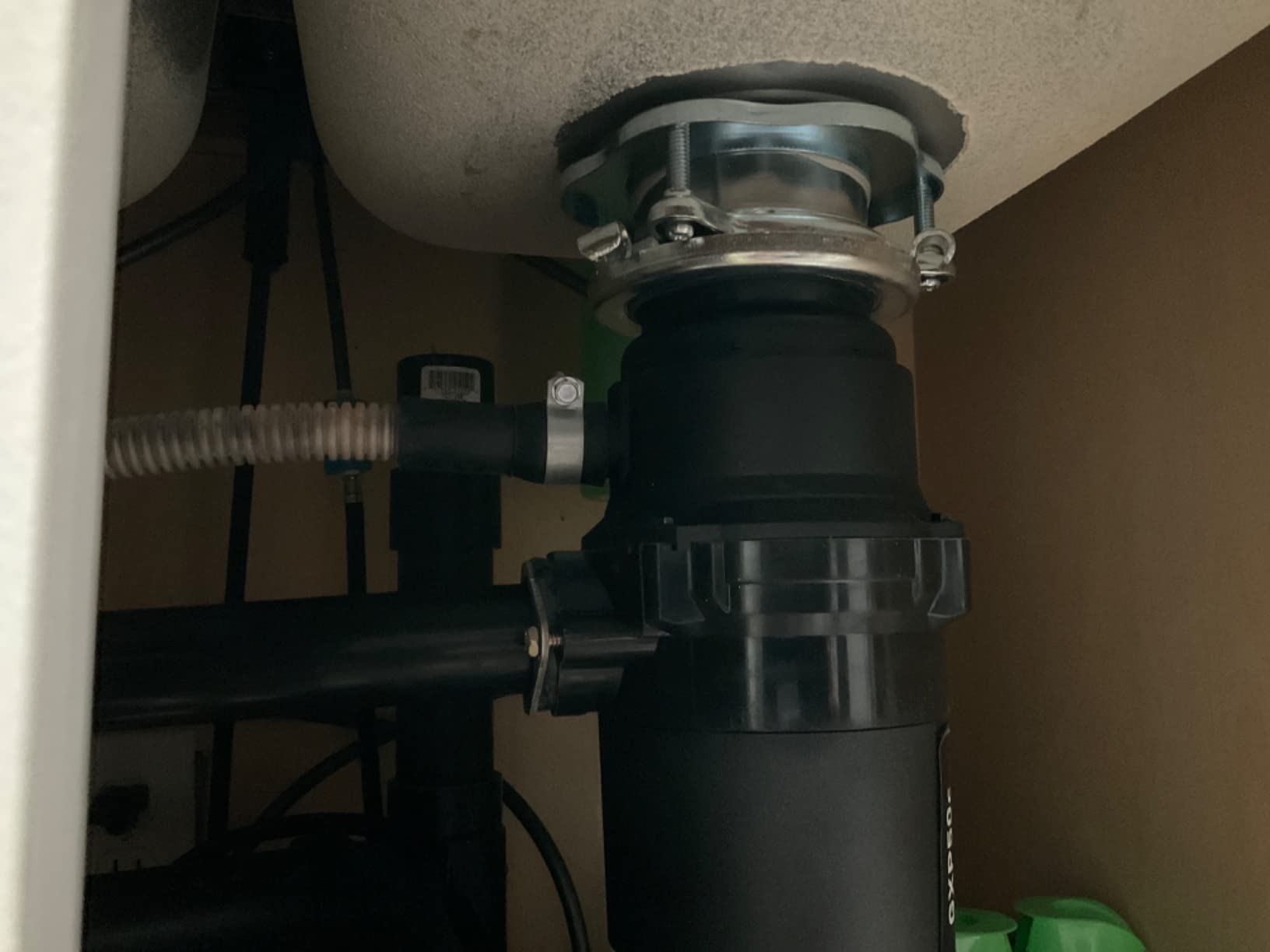 Moen Prep Series PRO Continuous Feed Compact Garbage Disposal for Kitchen Sink with Power Cord, GXP50C customer photo 1
