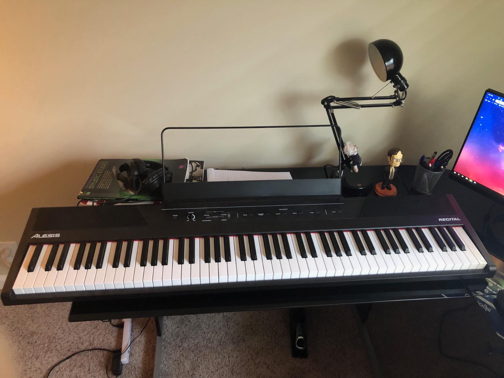 Alesis Recital 88-Key Digital Piano with Semi-Weighted Keys customer photo 1