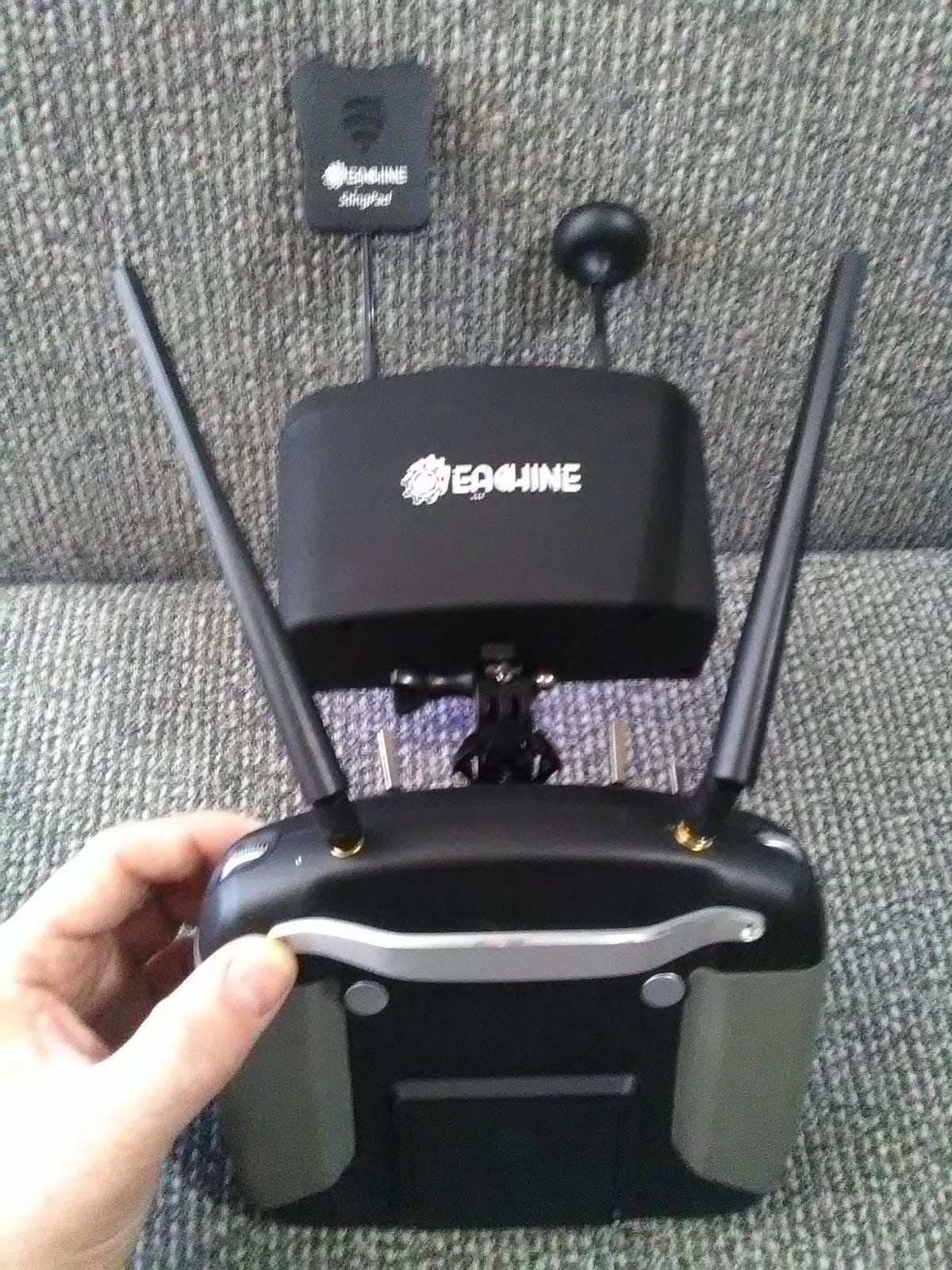 BODAJING Flysky FS-I6S 10ch 2.4G AFHDS 2A RC Transmitter Control w/FS-iA6B Receiver for RC Drone Quadcopter customer photo 1