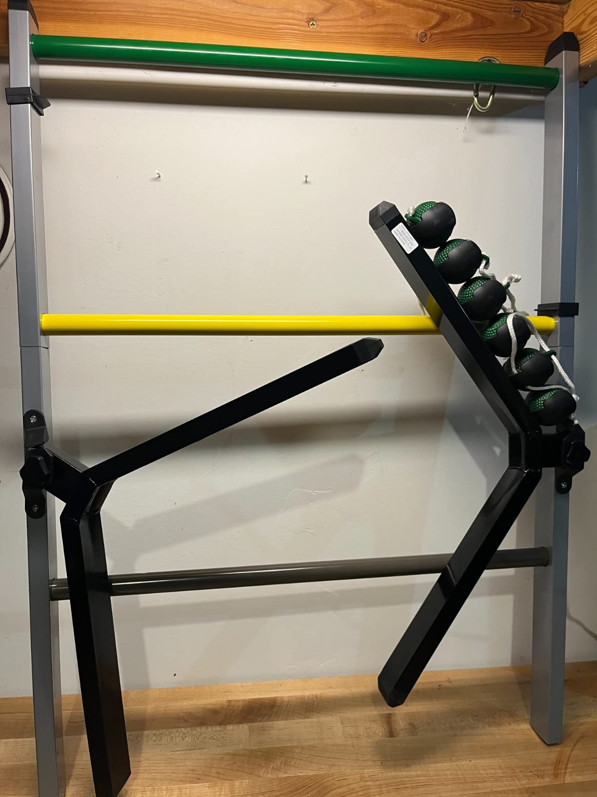 EastPoint Go Gater Ladderball Set, 2 Steel Ladders, 6 Bolos, Outdoor Games customer photo 2