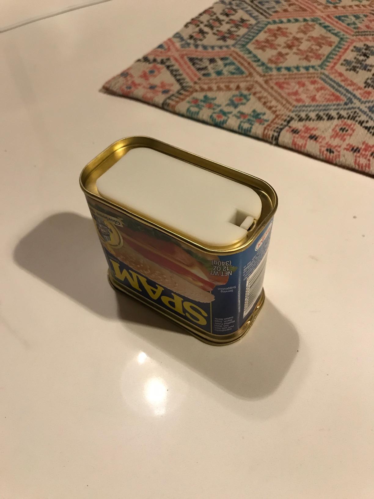 BigMouth Spam Diversion Can Safe, Hidden Stash Container for Valuables, Realistic Weighted Secret Compartment customer photo 1