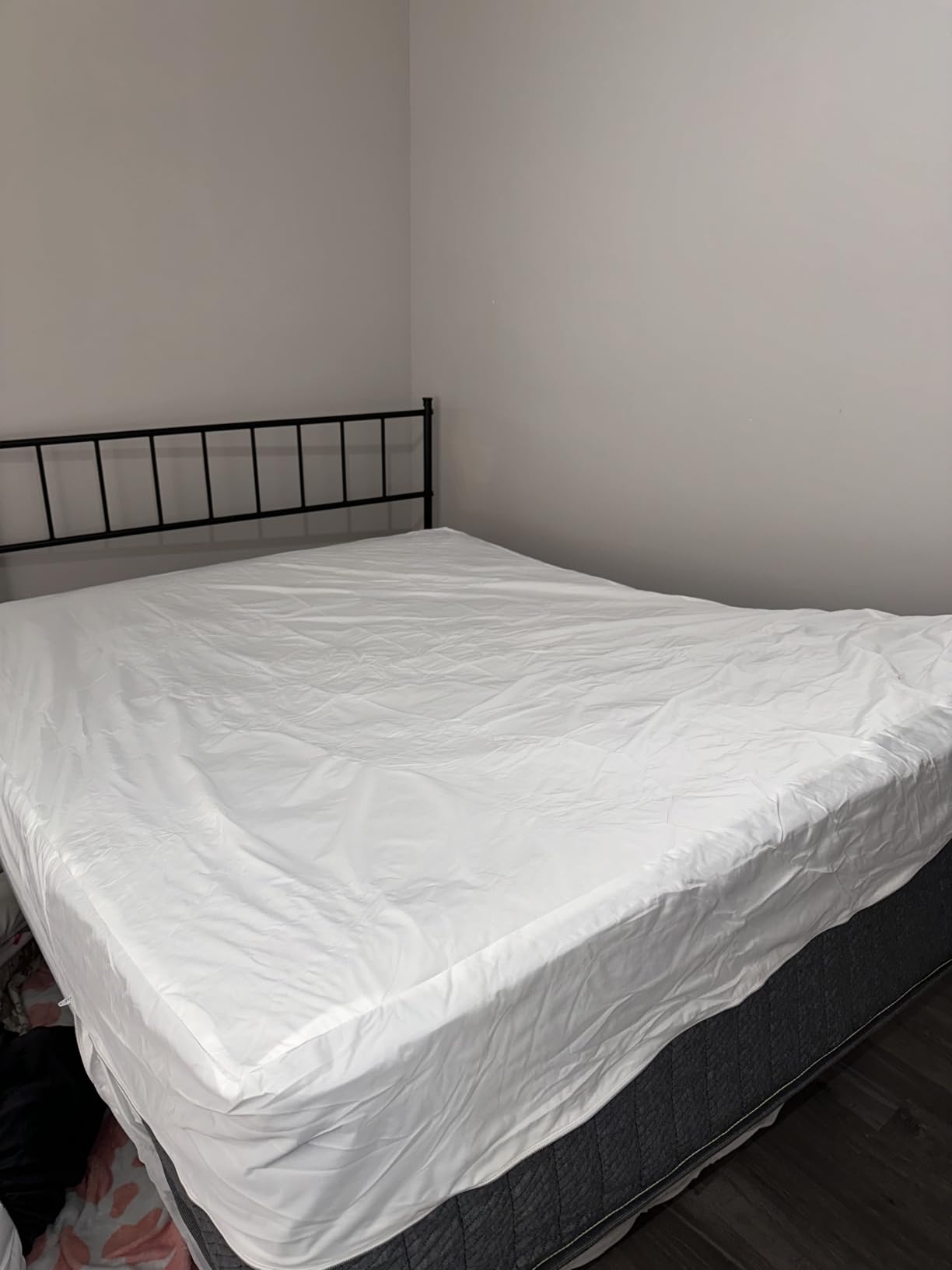 Waterproof Zippered Mattress Protector Queen Size, 12