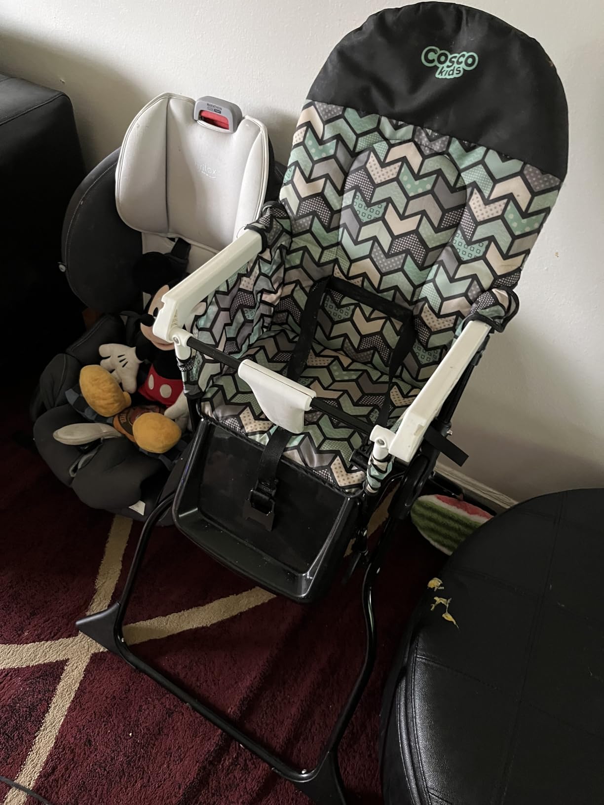 Cosco Kids Simple Fold Highchair for Baby, Simple Foldable High Chair, Convenient, Lightweight, and Compact Design, Comet customer photo 1