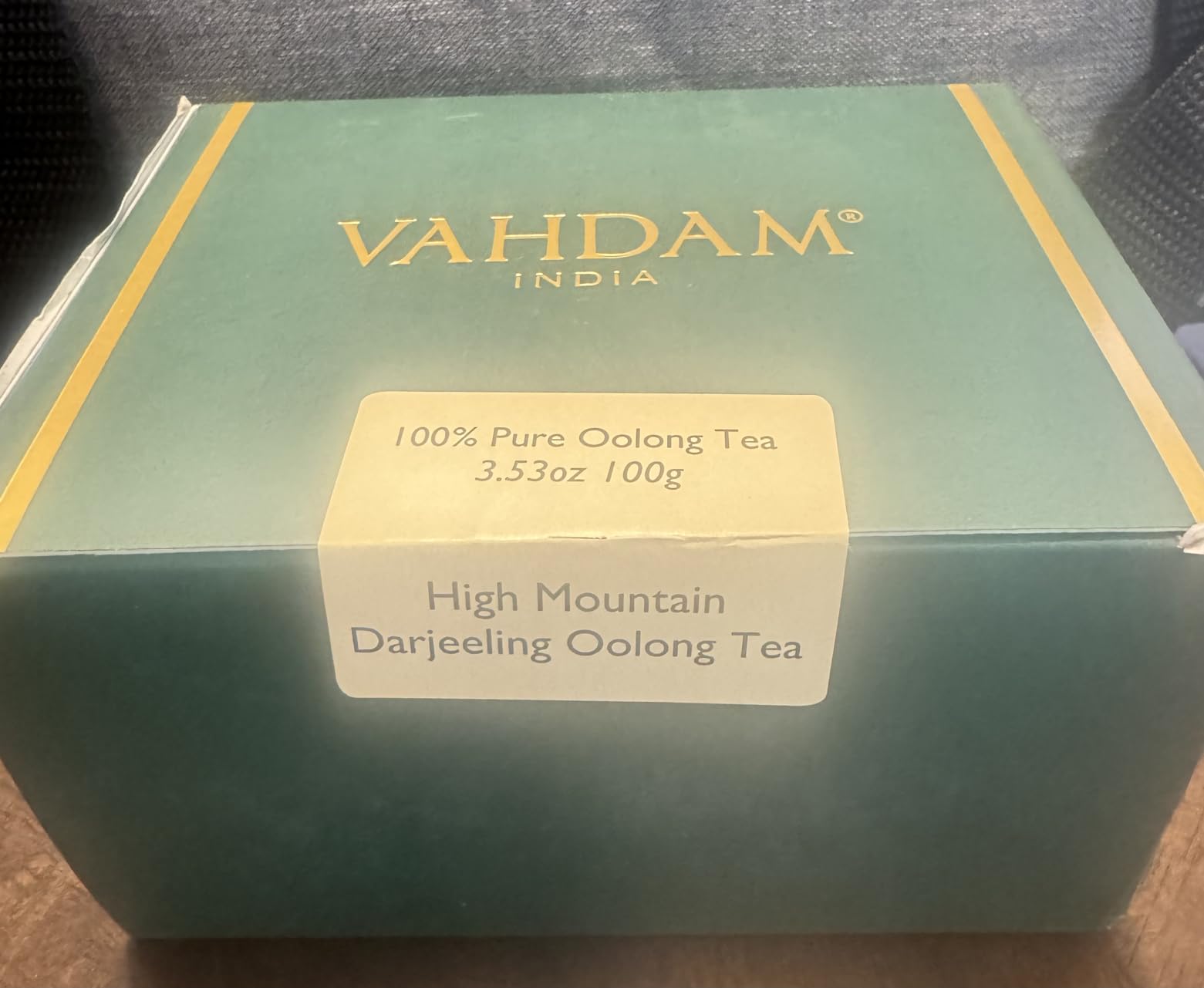 VAHDAM High Mountain Oolong Tea Leaves(3.53oz|50+ Cups)Premium Whole Rolled customer photo 1