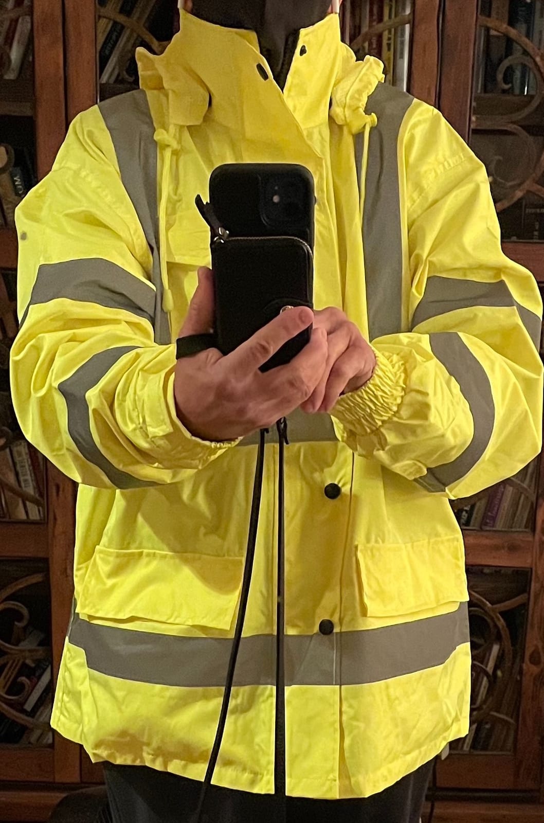 JORESTECH Class 3 Hi-Vis Waterproof Rain Jacket customer photo 1