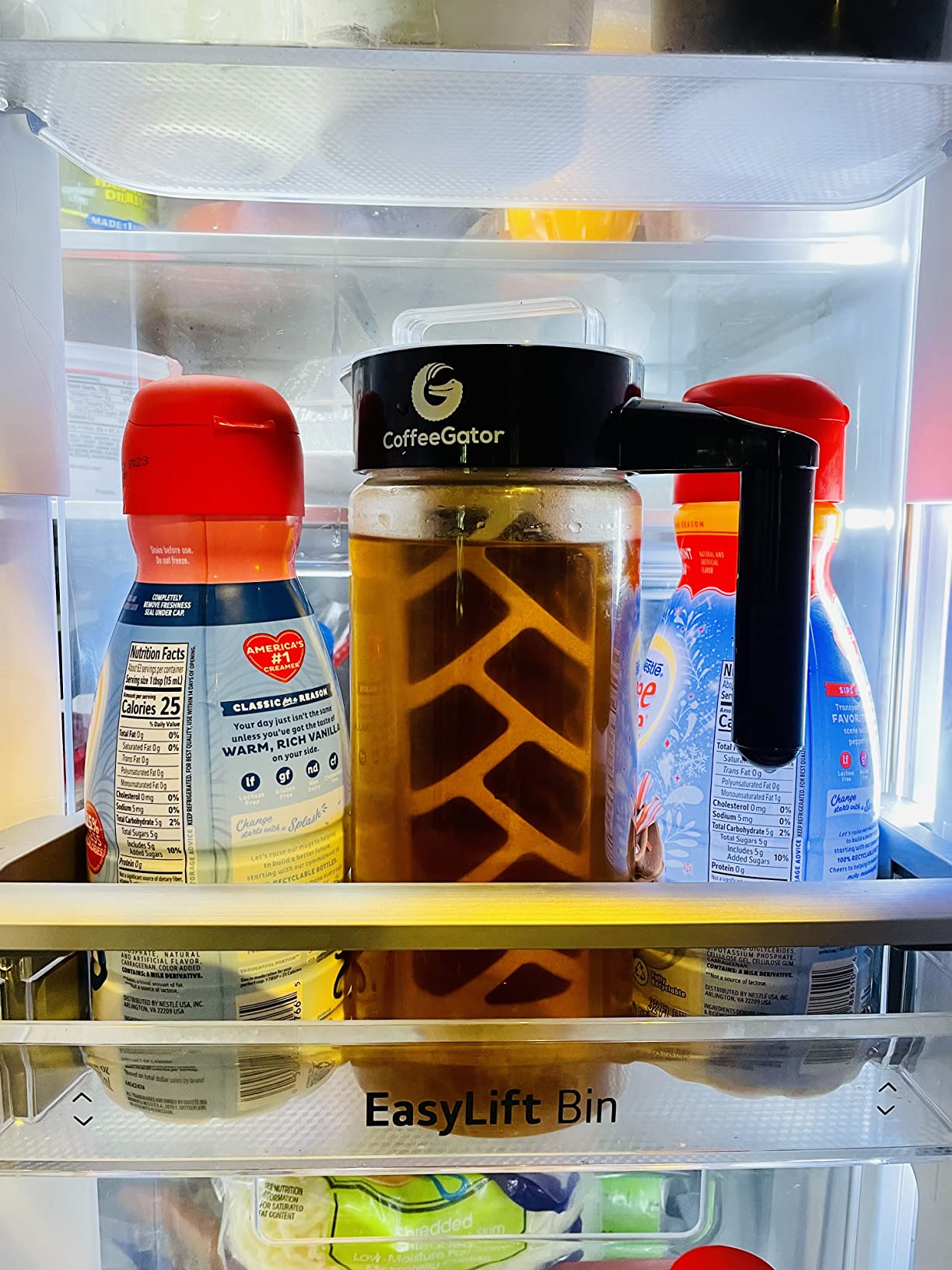 Coffee Gator Cold Brew Coffee Maker, 47oz BPA Free Airtight Leakproof Lid customer photo 2