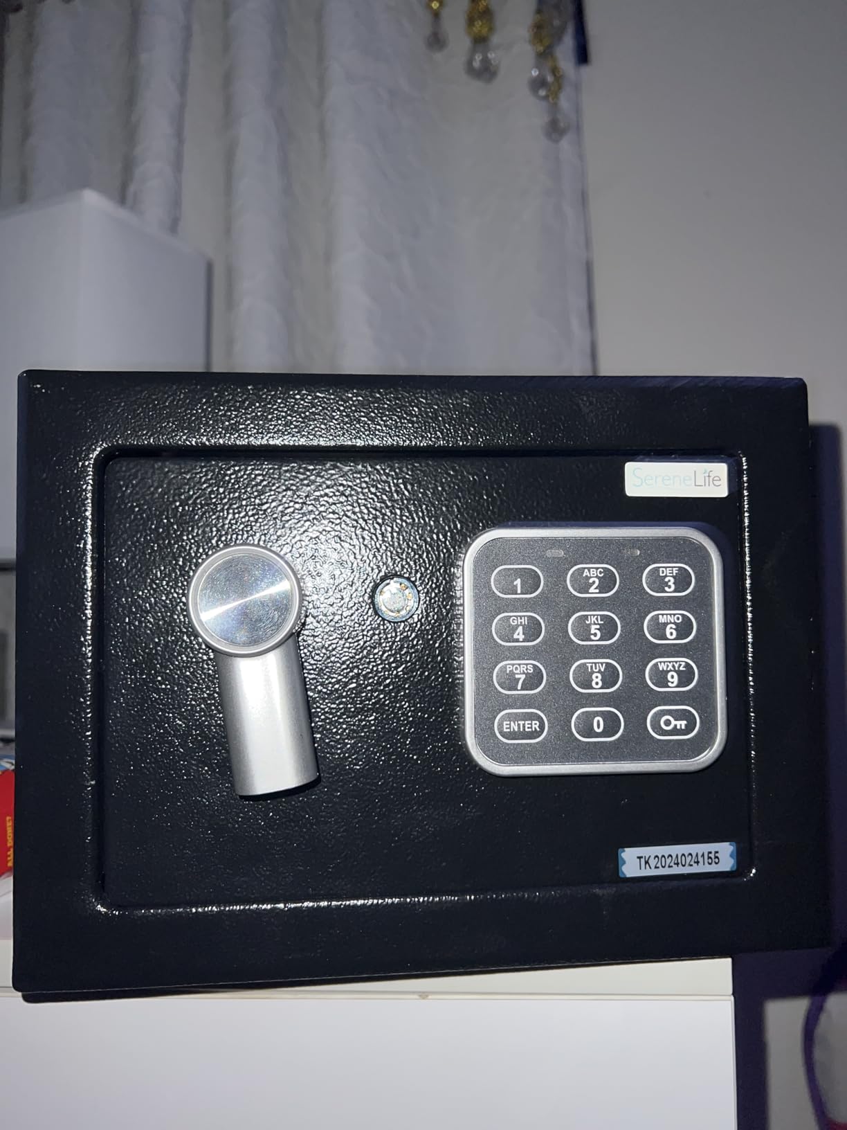 SereneLife Premium Steel Digital Safe Box - 9.1