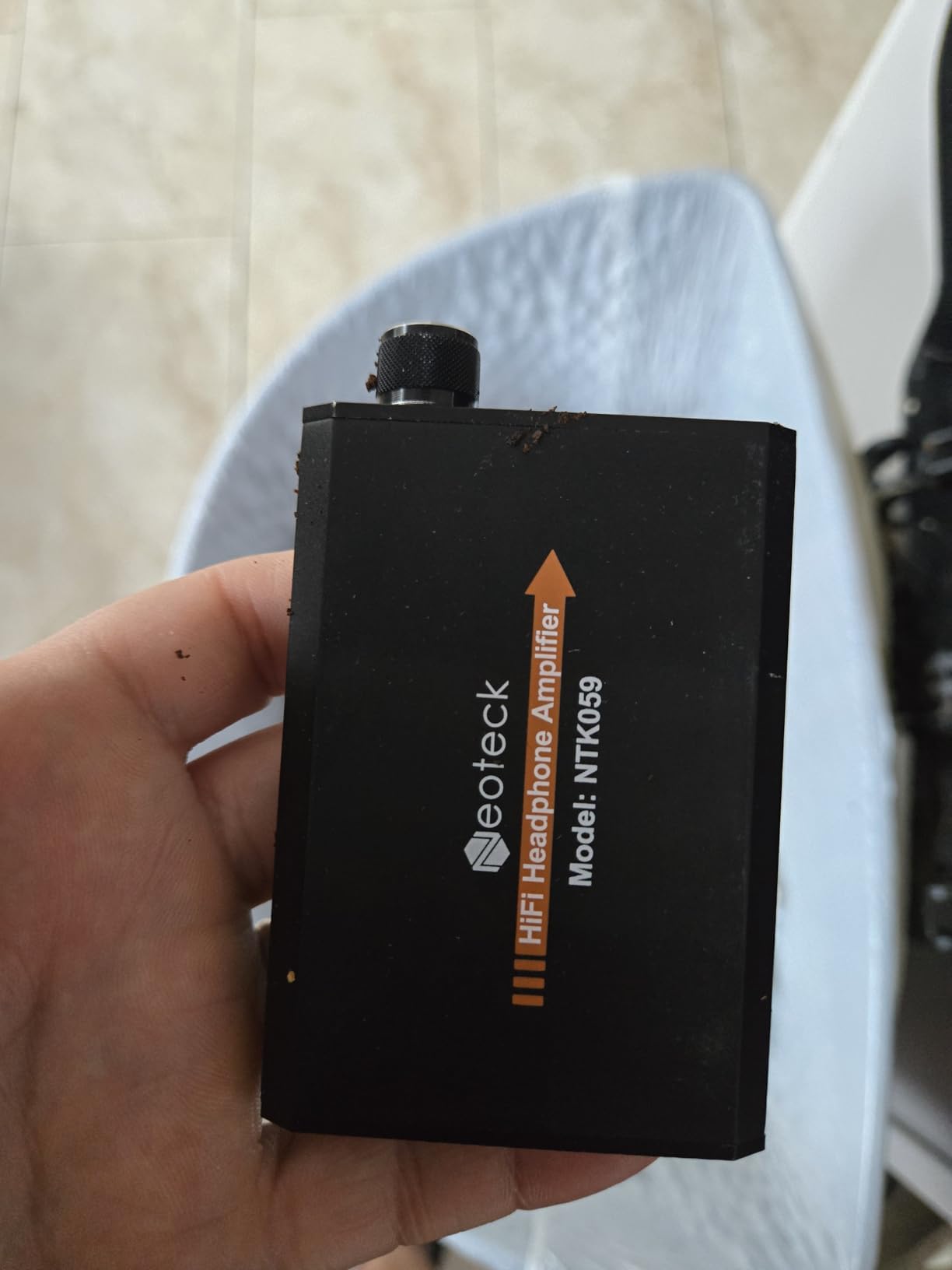 Neoteck 16-300 Ohm Portable Headphone Amplifier,3.5mm Jack Headphone Amp customer photo 2
