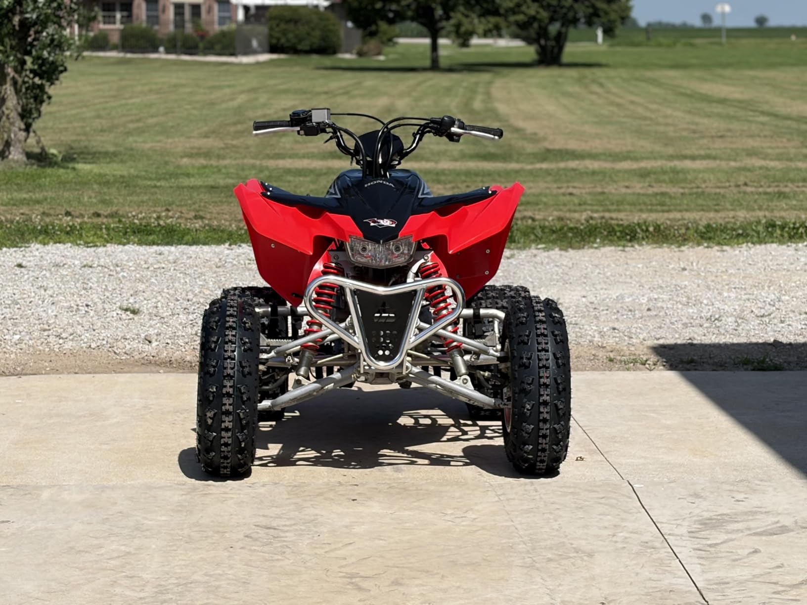 SunF 21x7-10 Front & 20x10-9 Rear ATV UTV Knobby Sport Tires,6 PR Tubeless A027, Set of 4 customer photo 2