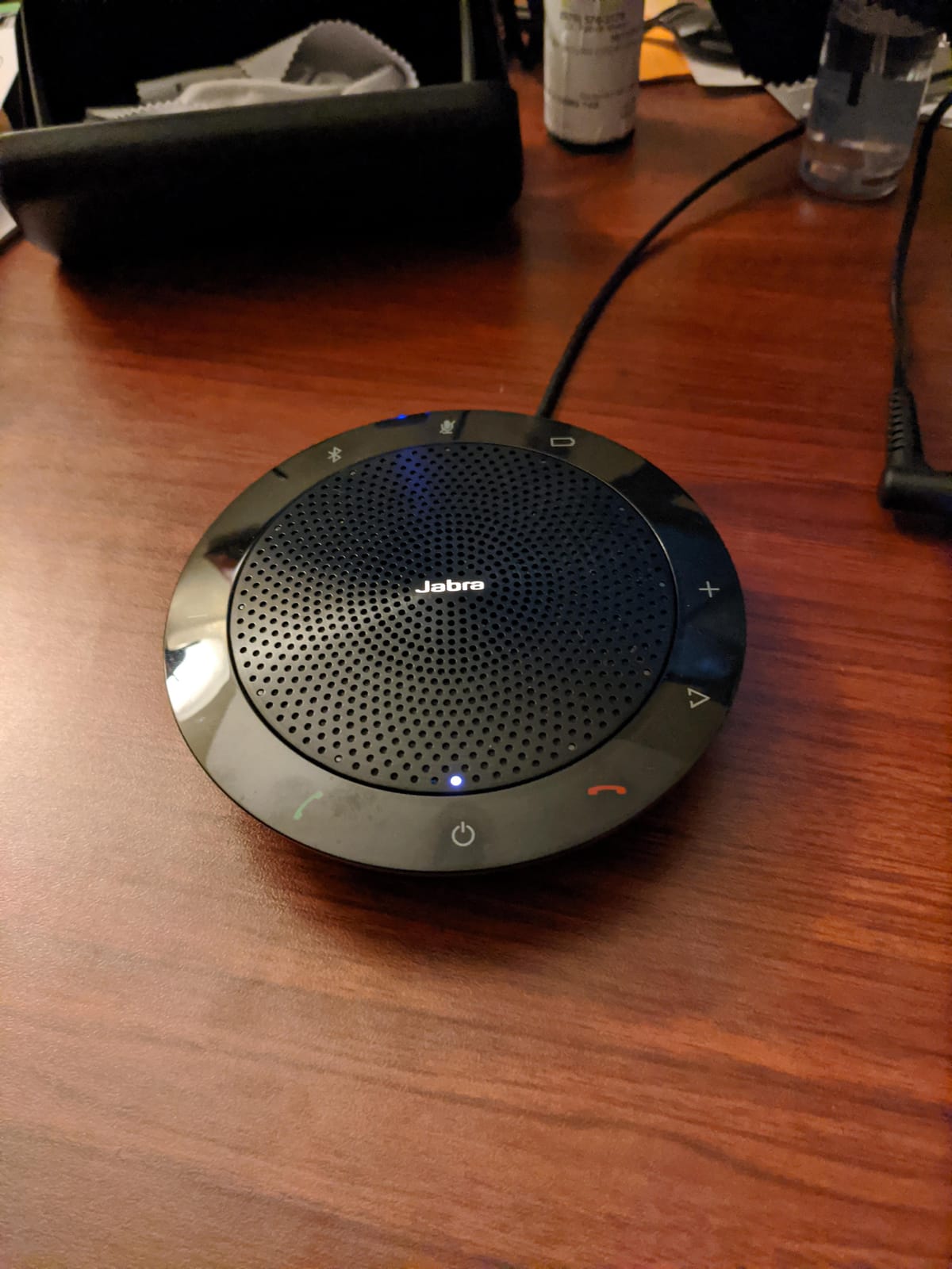 Jabra Speak 510 MS Wireless Bluetooth Speakerphone – Outstanding Sound Quality, Portable Conference Speaker for Holding Meetings Anywhere - Certified for Microsoft Teams customer photo 2