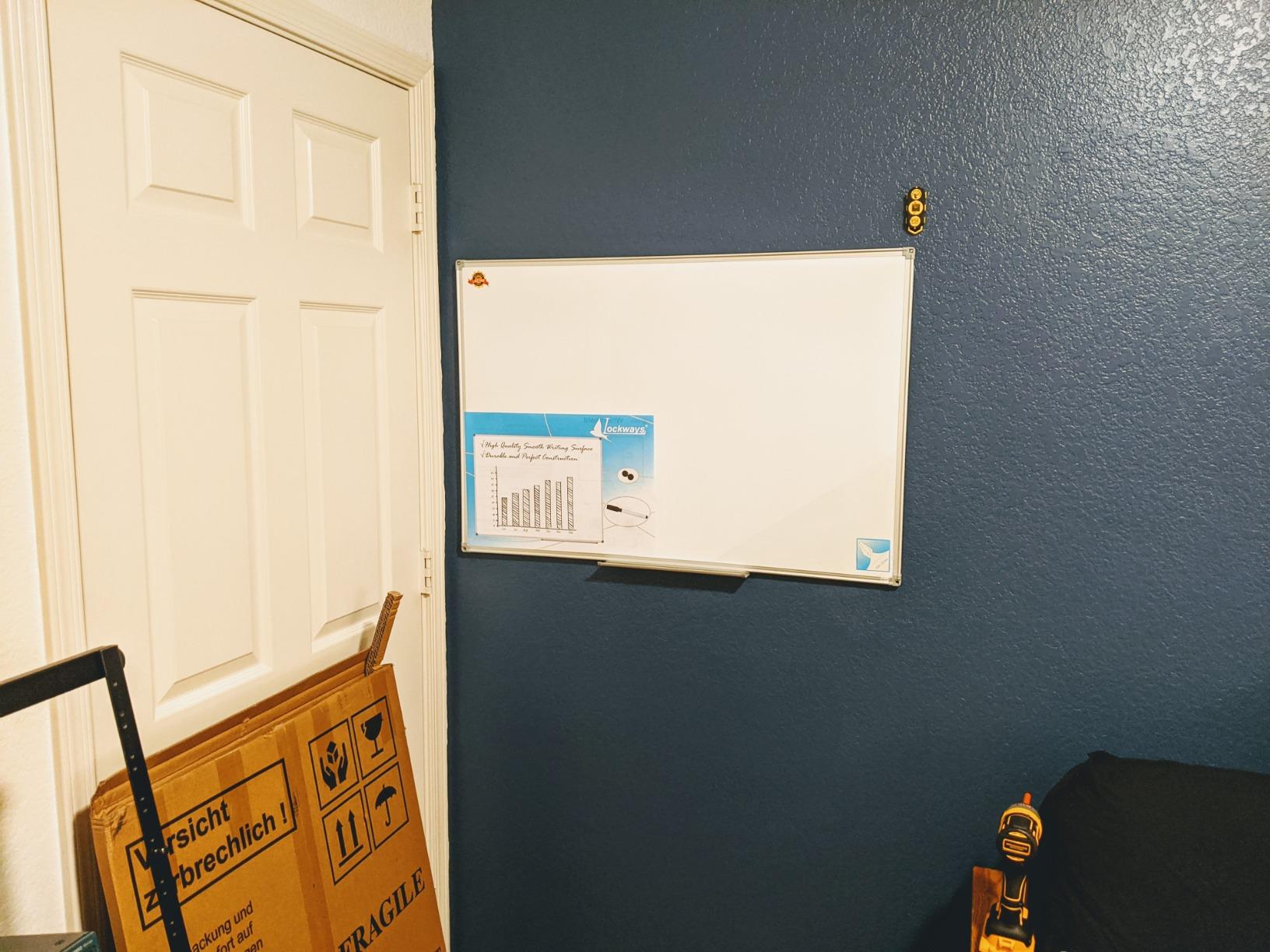 Lockways Magnetic Dry Erase Board, 36 x 24 Inch Magnetic Whiteboard customer photo 1
