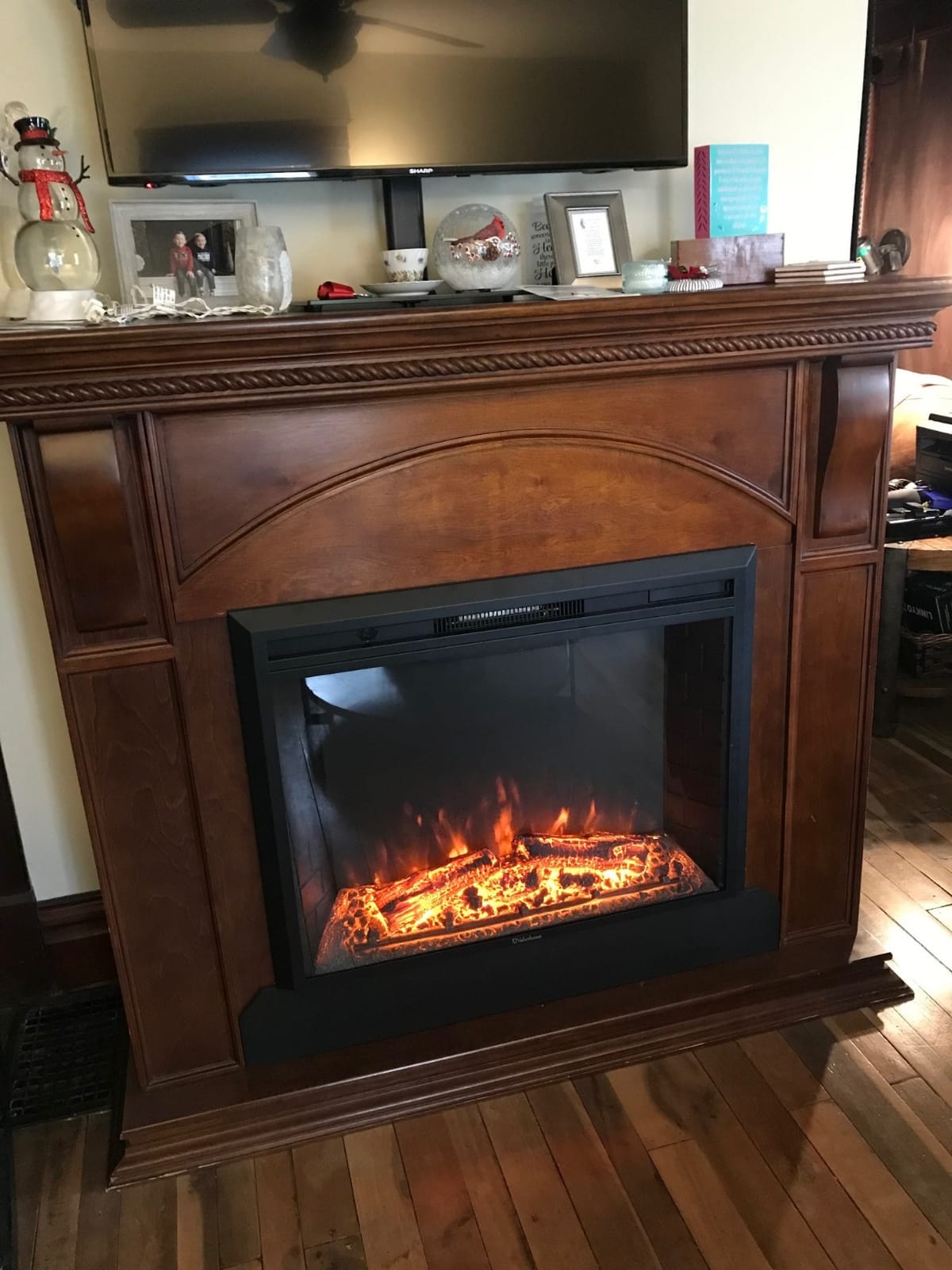 Valuxhome 36 Inches Fireplace Insert customer photo 1