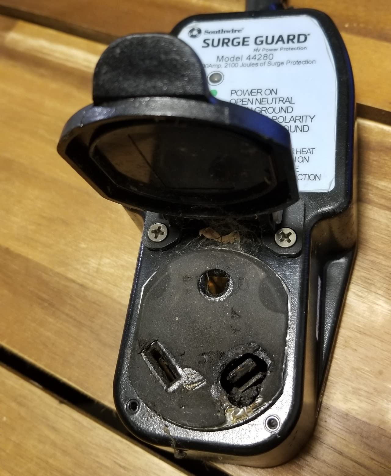 Southwire Surge Guard™ 30 Amp Portable RV Surge Protector with Enhanced Diagnostics, 2100 Joules, 44280 customer photo 2